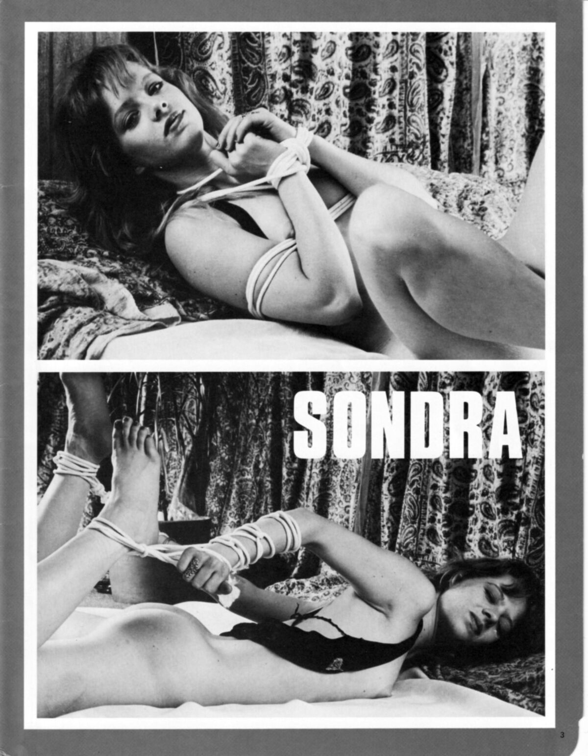 Vintage Bondage Magazine Sexy Slabes