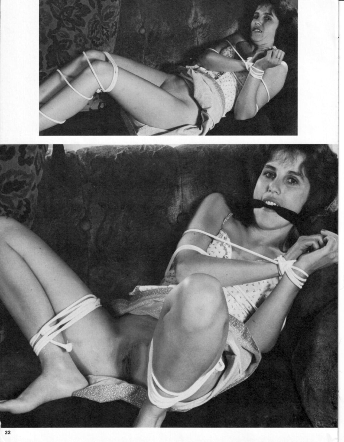 Vintage Bondage Magazine Sexy Slabes