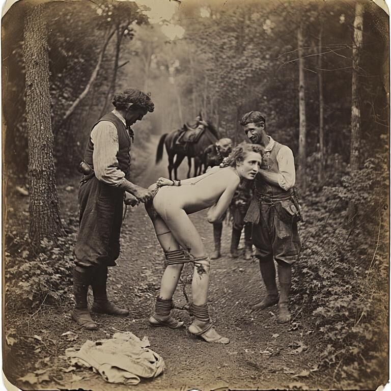 Women as prey of robbers