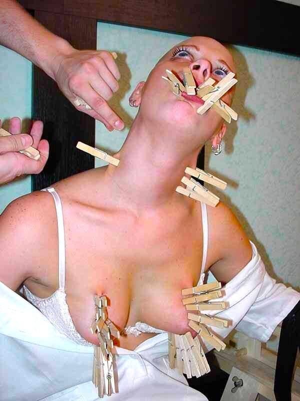 Surrendering herself to her new Master