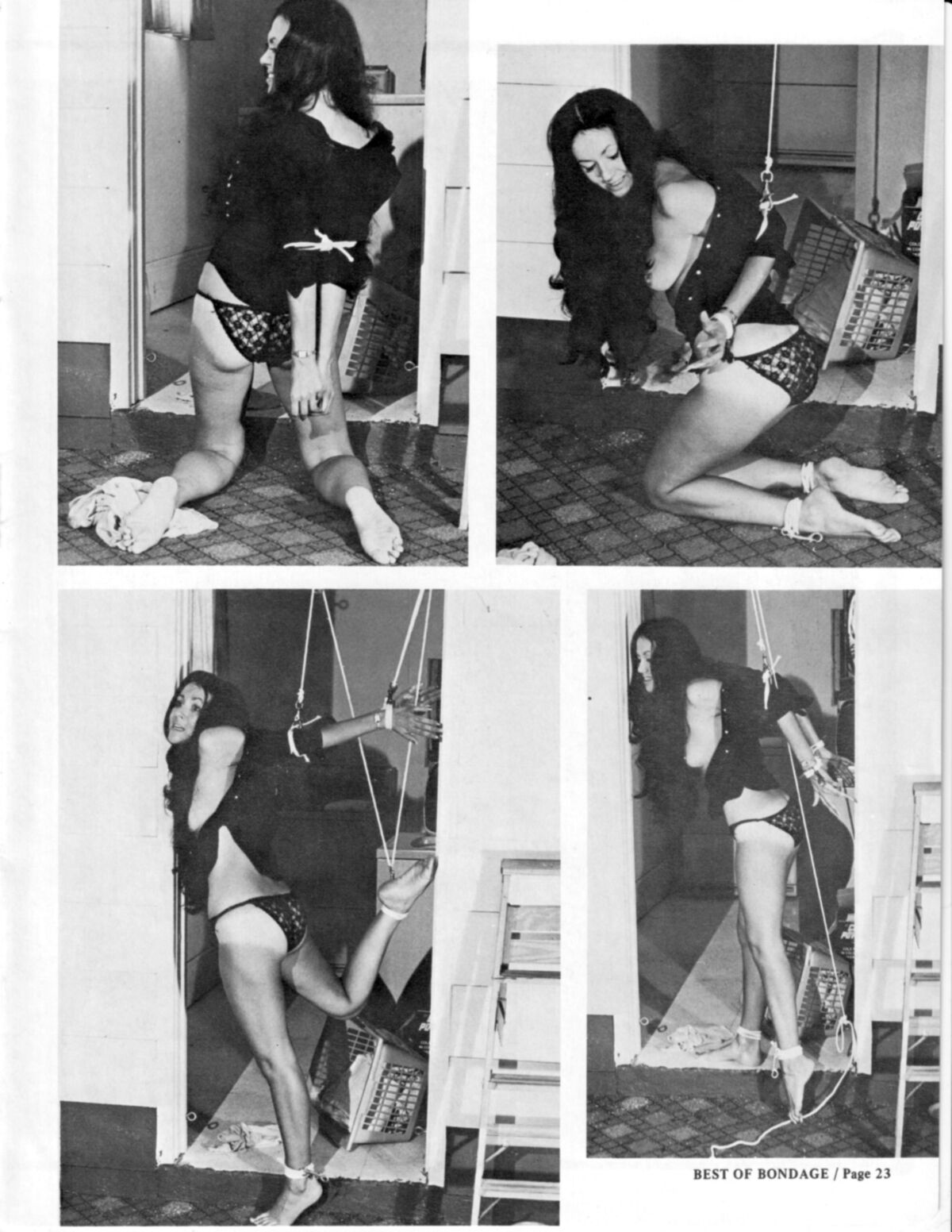 Vintage Bondage Magazine Best of Bondage