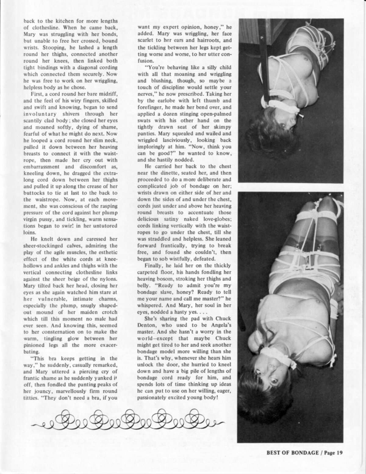 Vintage Bondage Magazine Best of Bondage