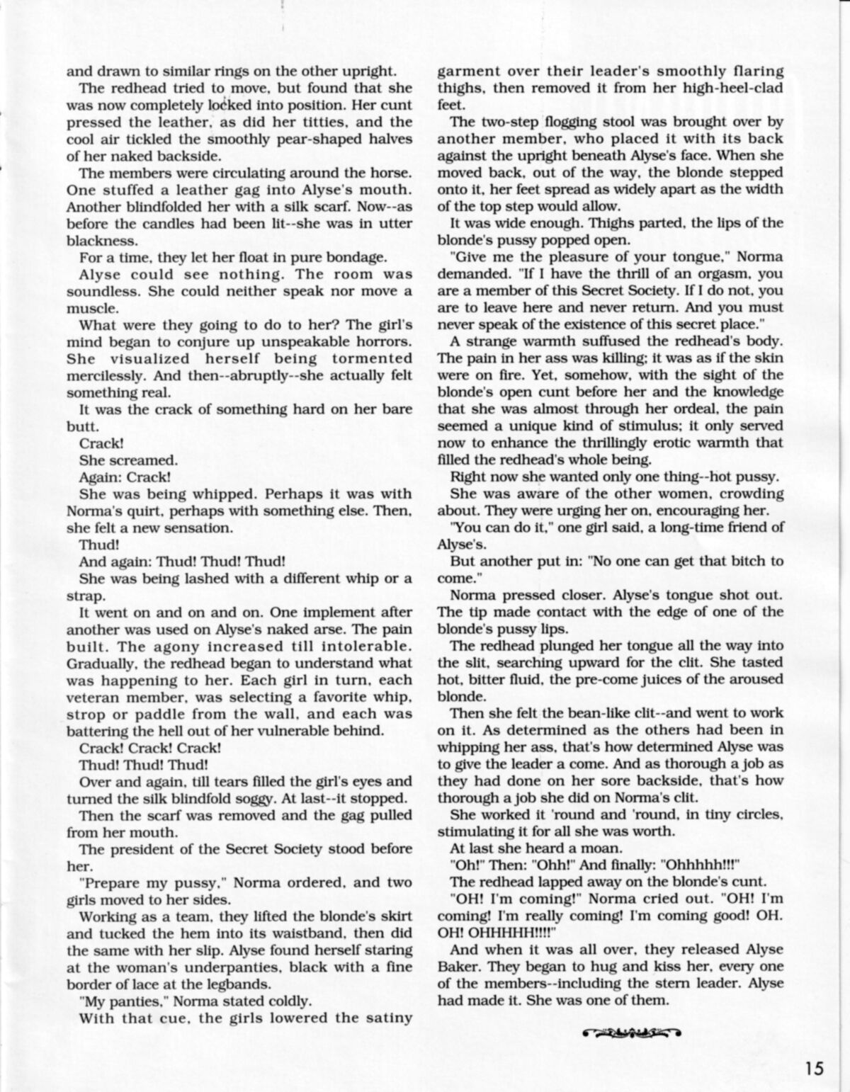 Vintage bondage magazine Restraint 