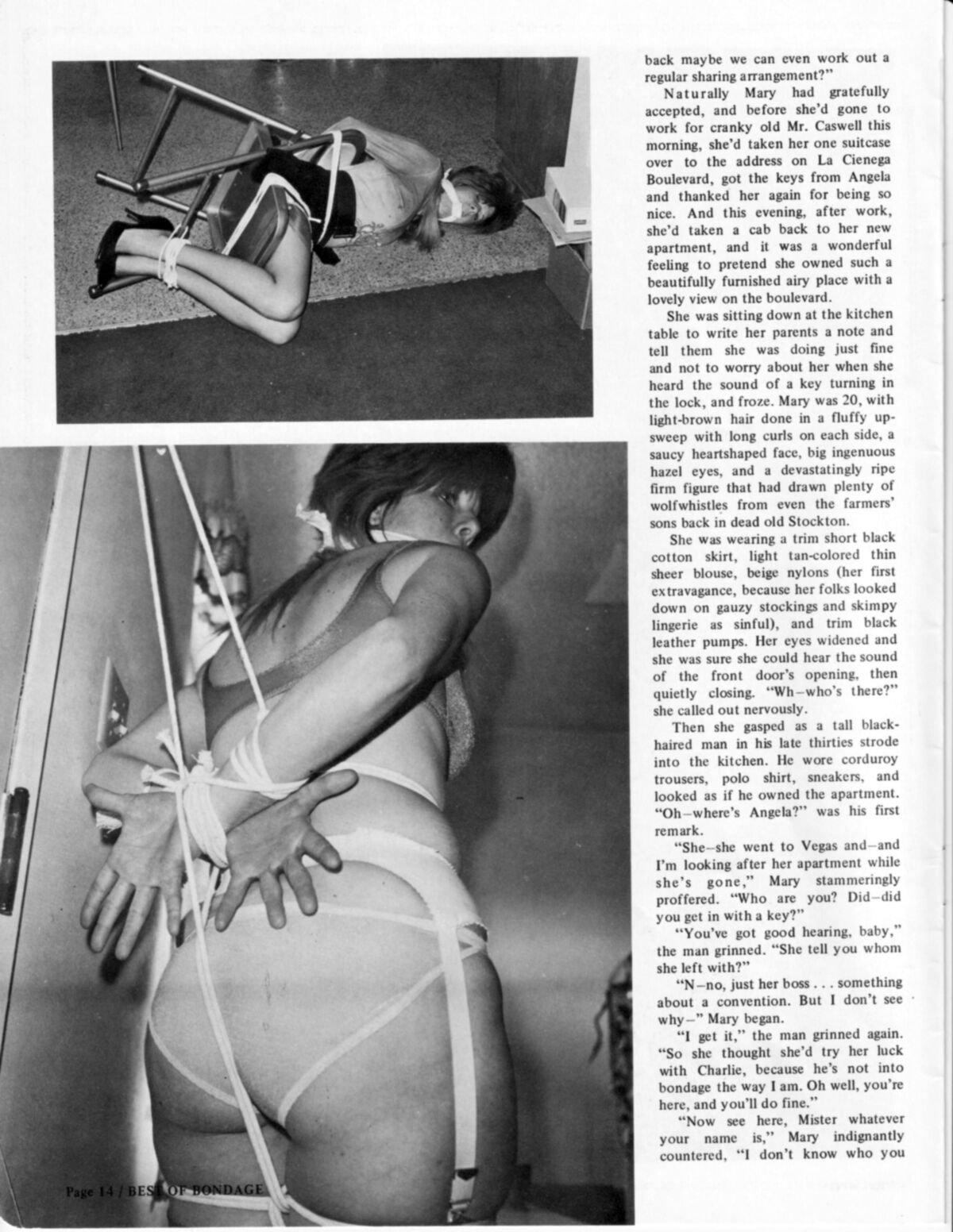 Vintage Bondage Magazine Best of Bondage