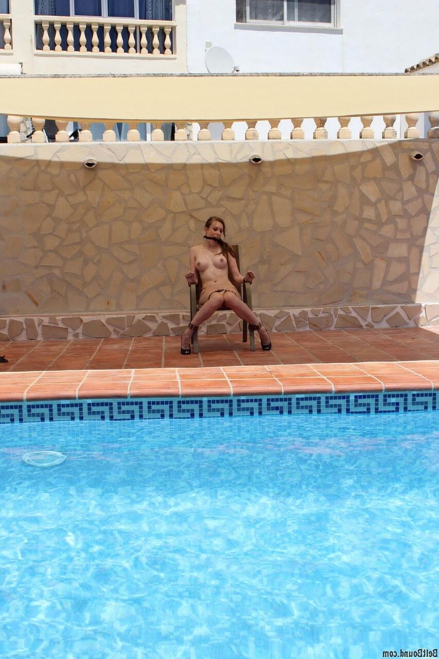 Cobie Lehey Chair tied by the Pool