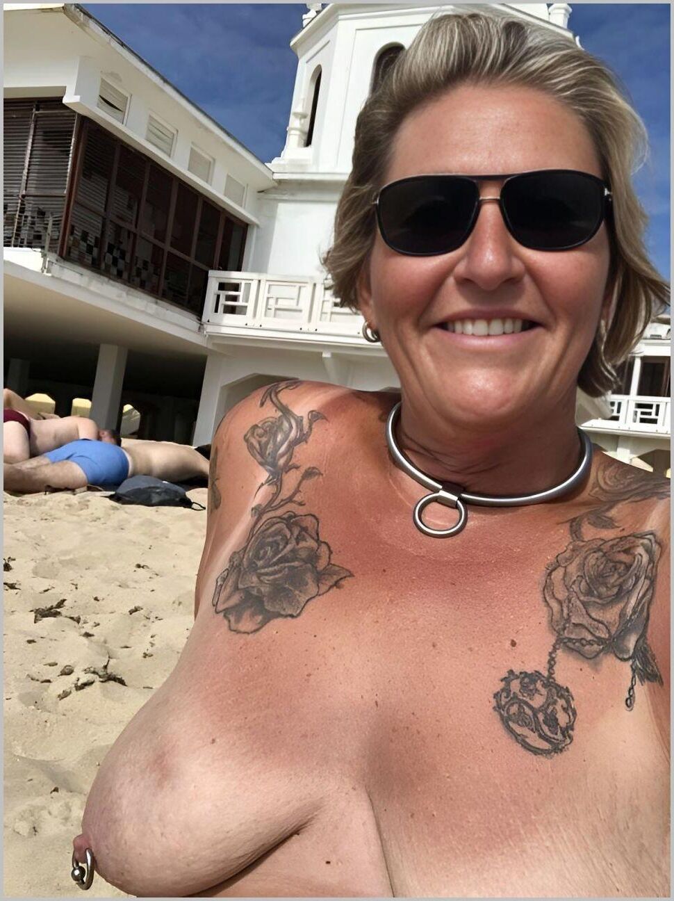 Sklavin im Sommer no verão
