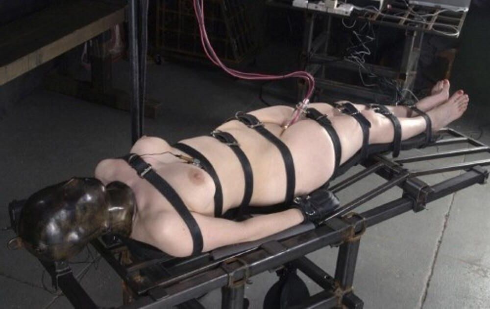 Bondage do cinto de couro