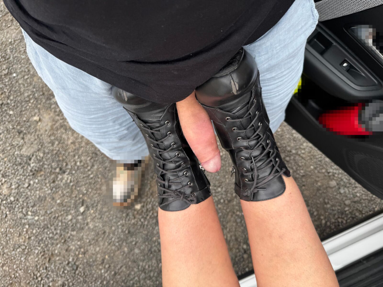 Bootjob ao ar livre