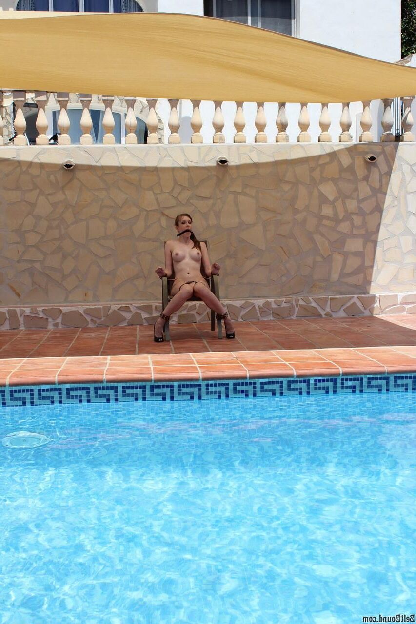 Cobie Lehey Chair tied by the Pool