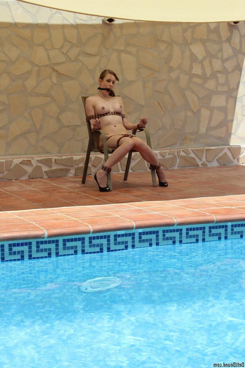 Cobie Lehey Chair tied by the Pool