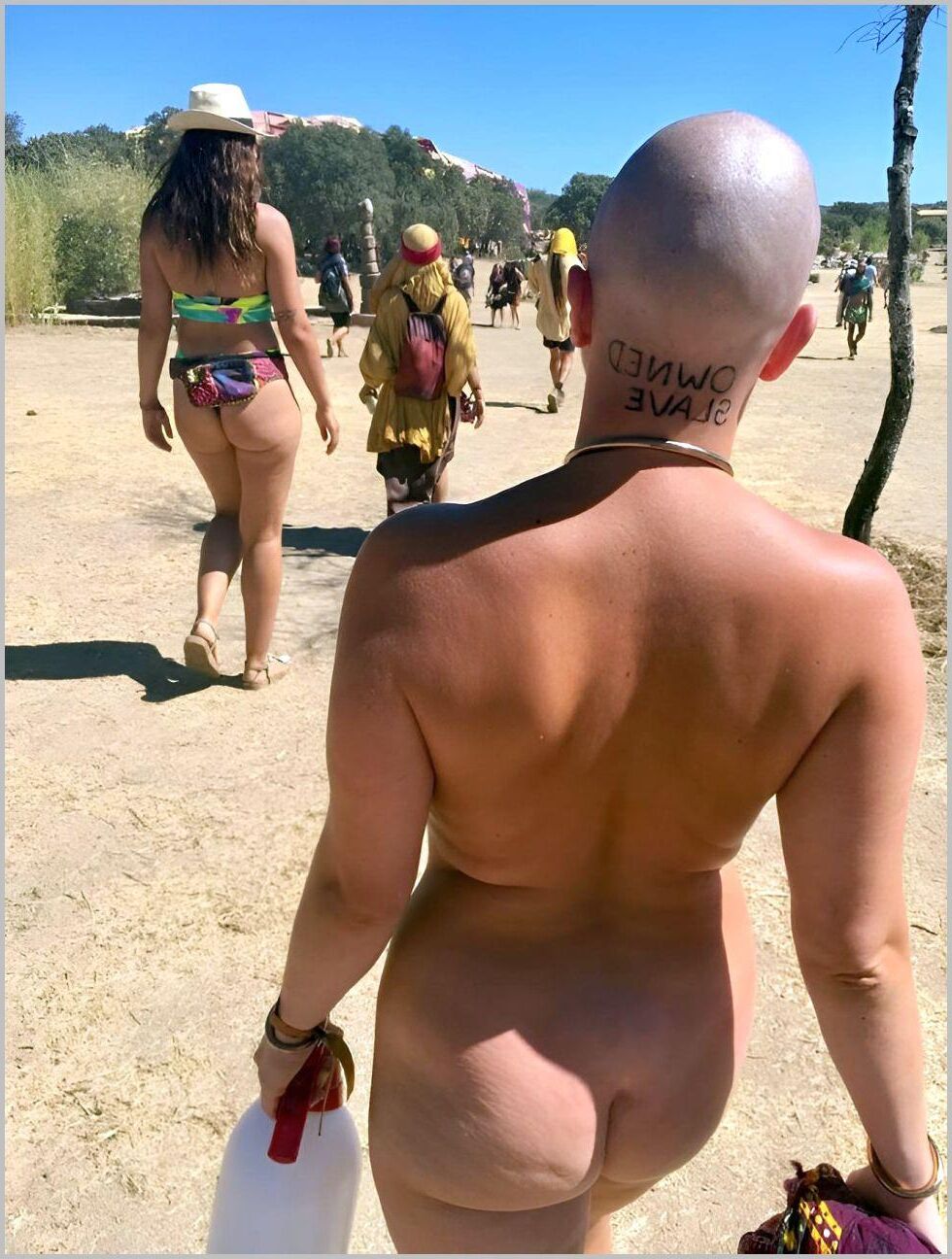 Sklavin im Sommer no verão