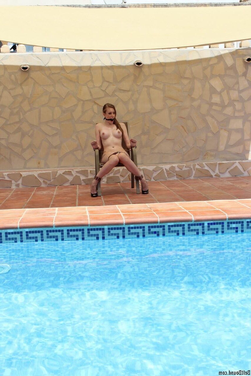 Cobie Lehey Chair tied by the Pool