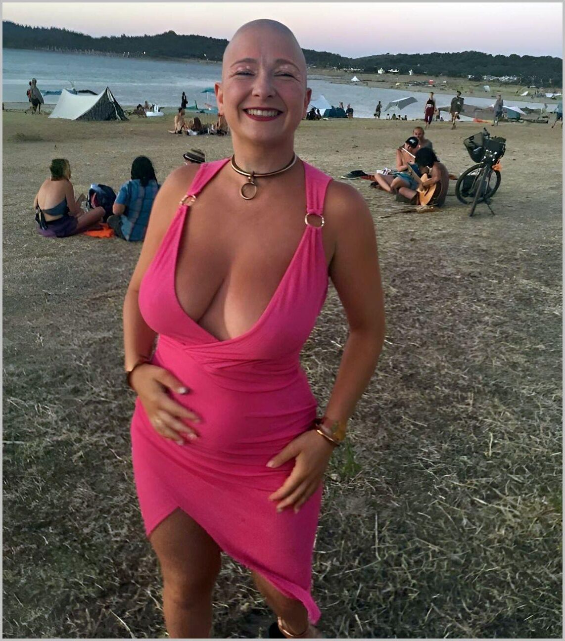 Sklavin im Sommer no verão