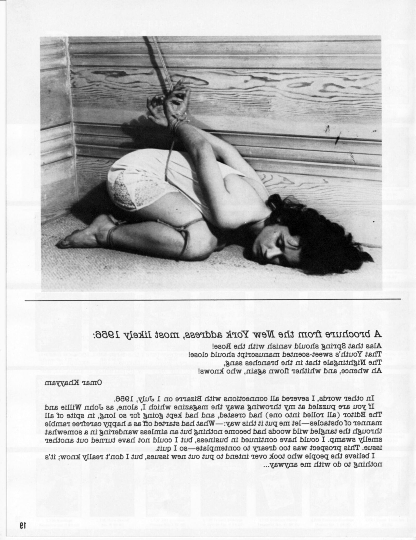 Vintage bondage magazine A John Willie Portfolio 