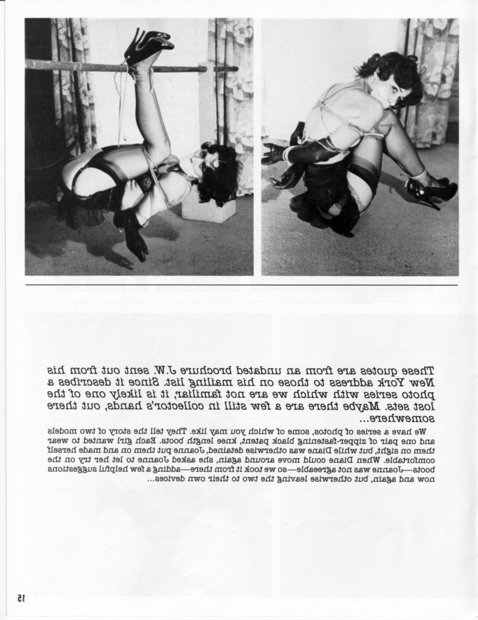 Vintage bondage magazine A John Willie Portfolio 