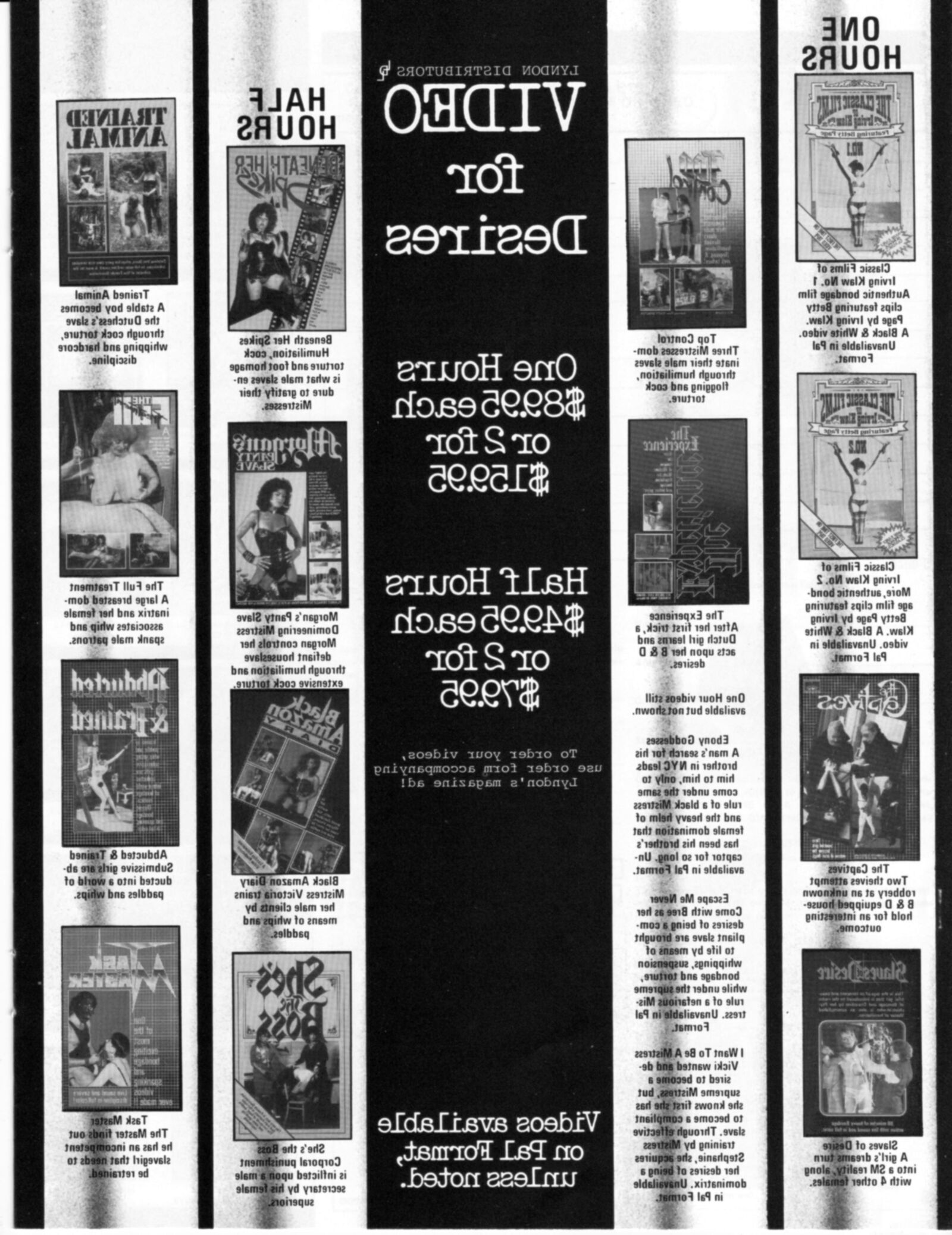 Vintage bondage magazine A John Willie Portfolio 