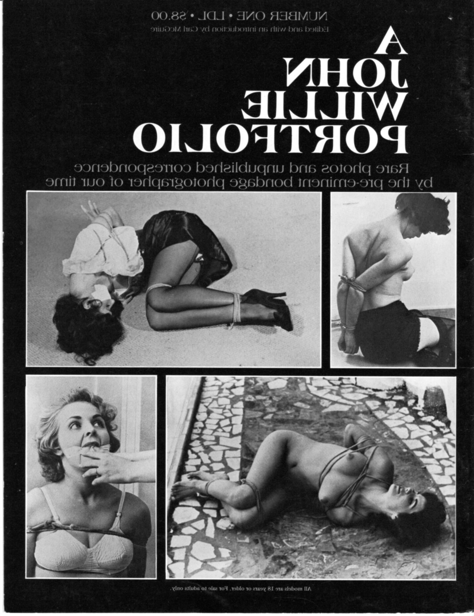 Vintage bondage magazine A John Willie Portfolio 