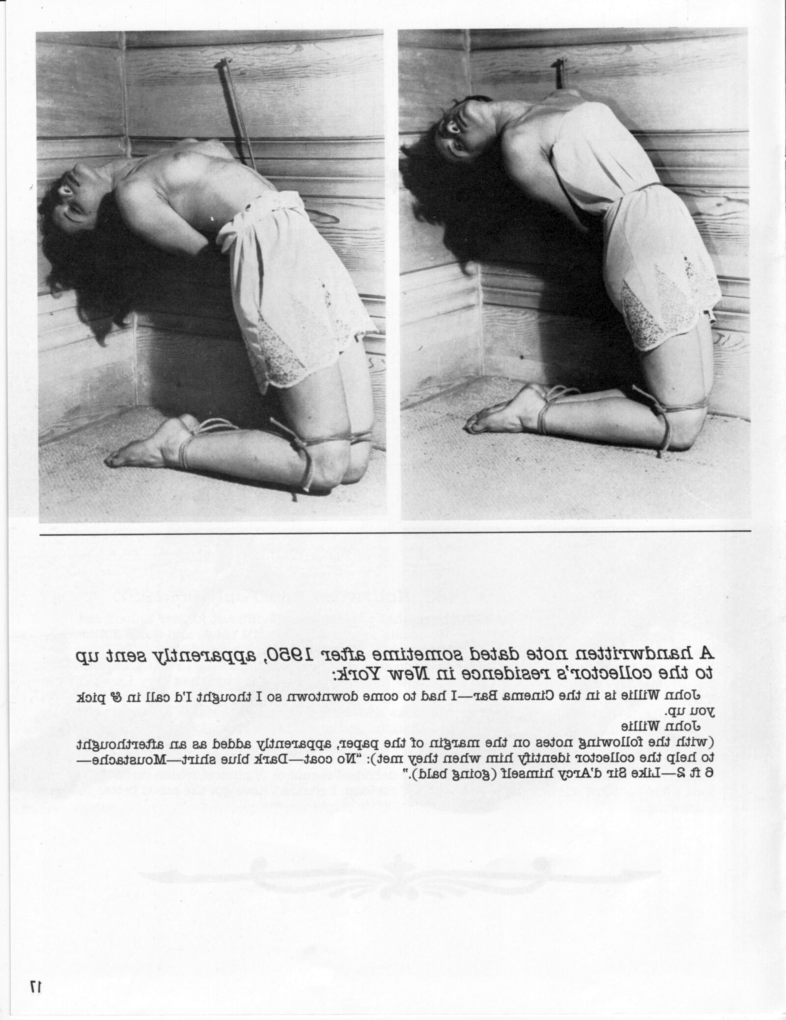 Vintage bondage magazine A John Willie Portfolio 