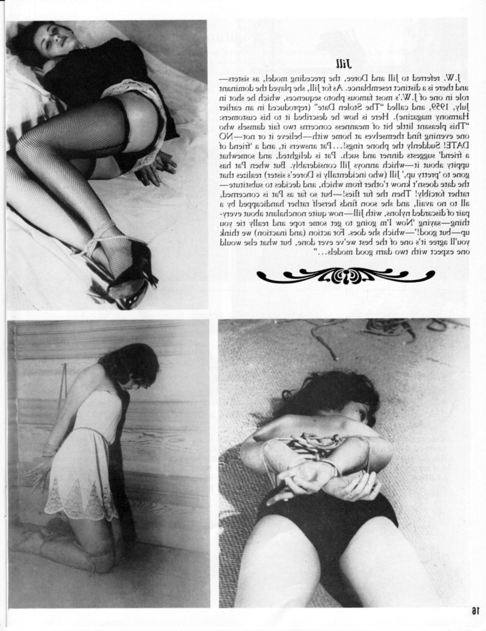 Vintage bondage magazine A John Willie Portfolio 