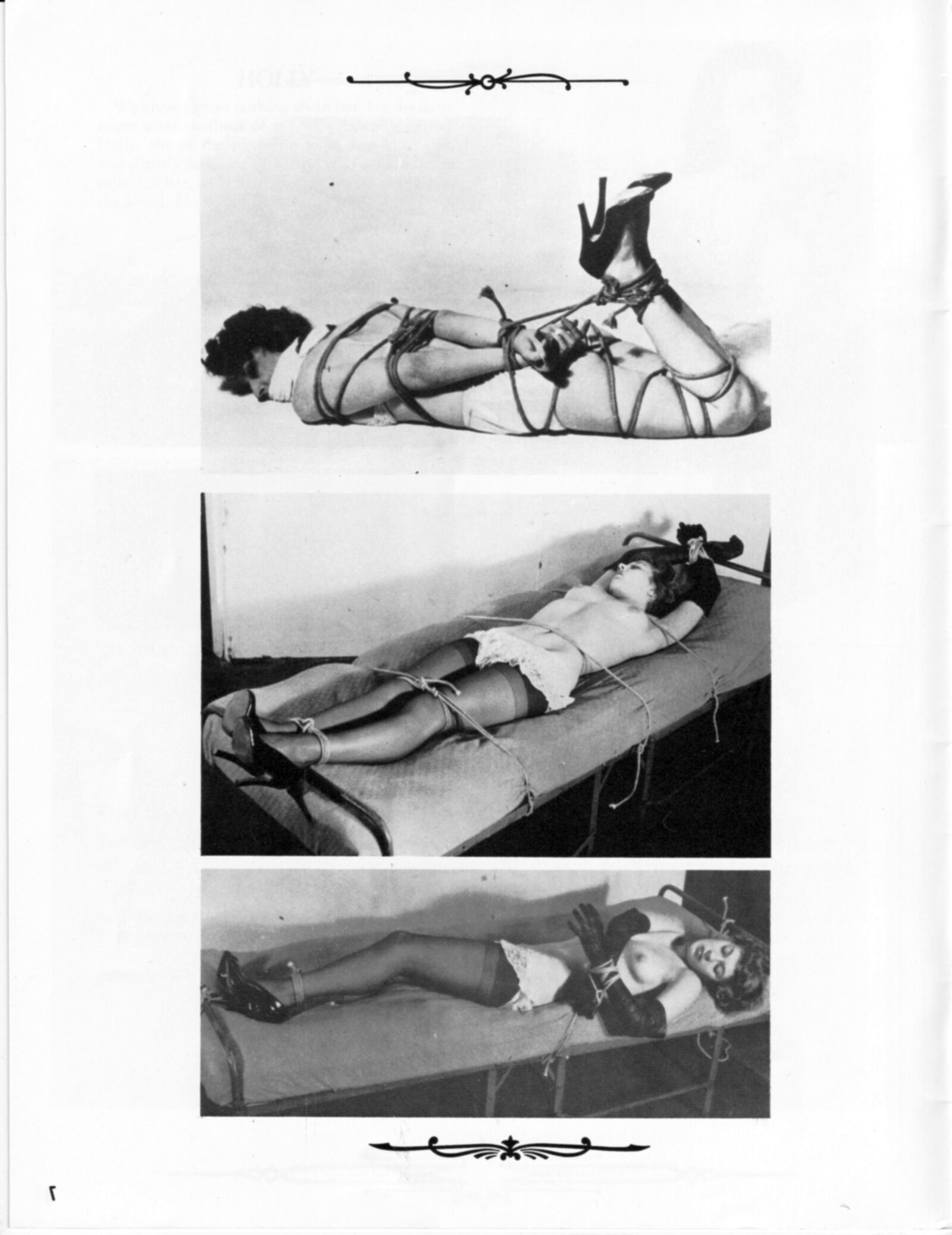 Vintage bondage magazine A John Willie Portfolio 