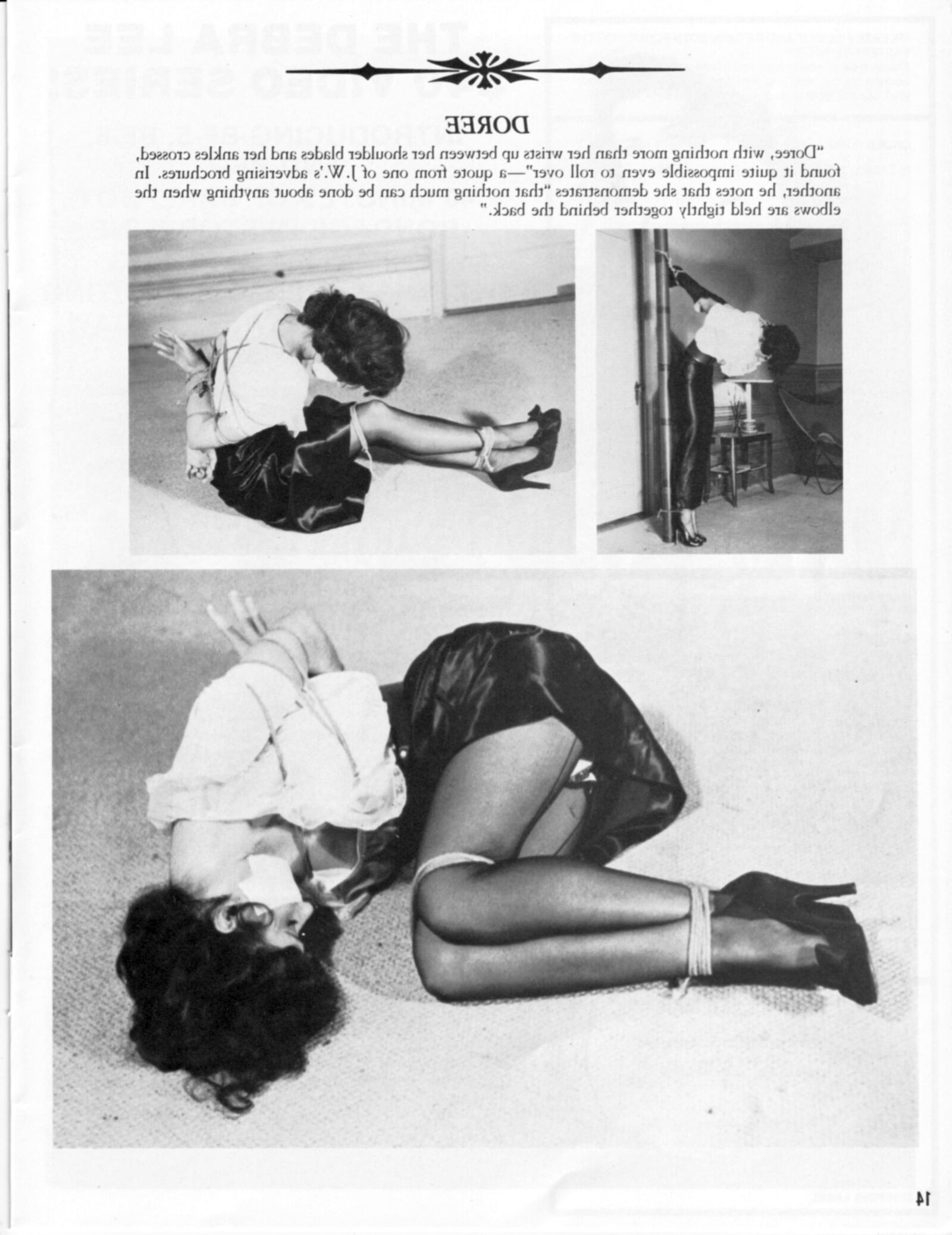 Vintage bondage magazine A John Willie Portfolio 
