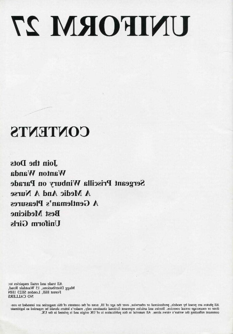 Ретро -шлепающий униформа для девочек проблема (завершена)