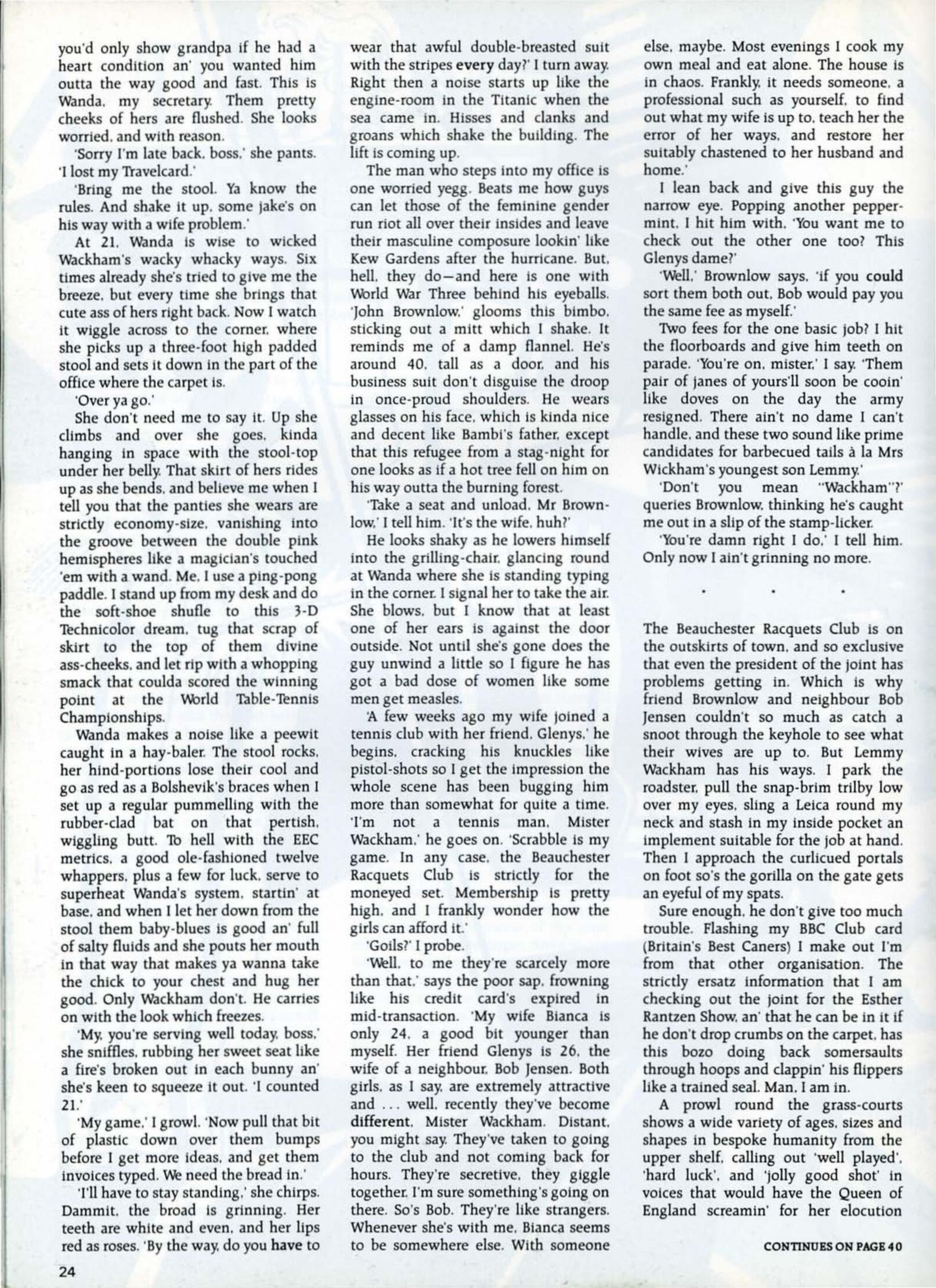 Retro Spanking Janus vollständig