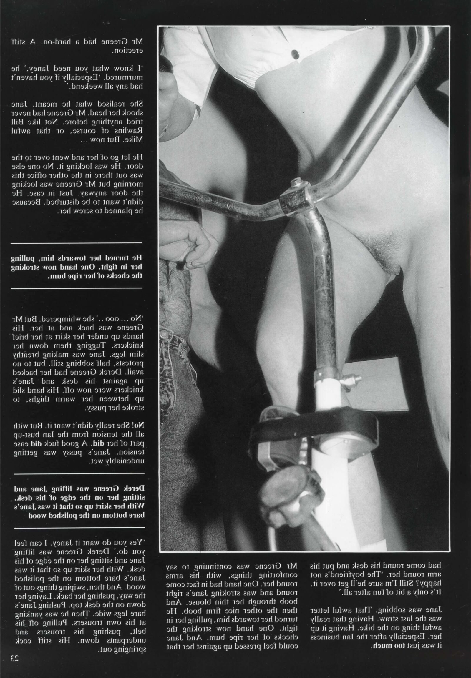 Retro Spanking Rouge -Ausgabe vollständig