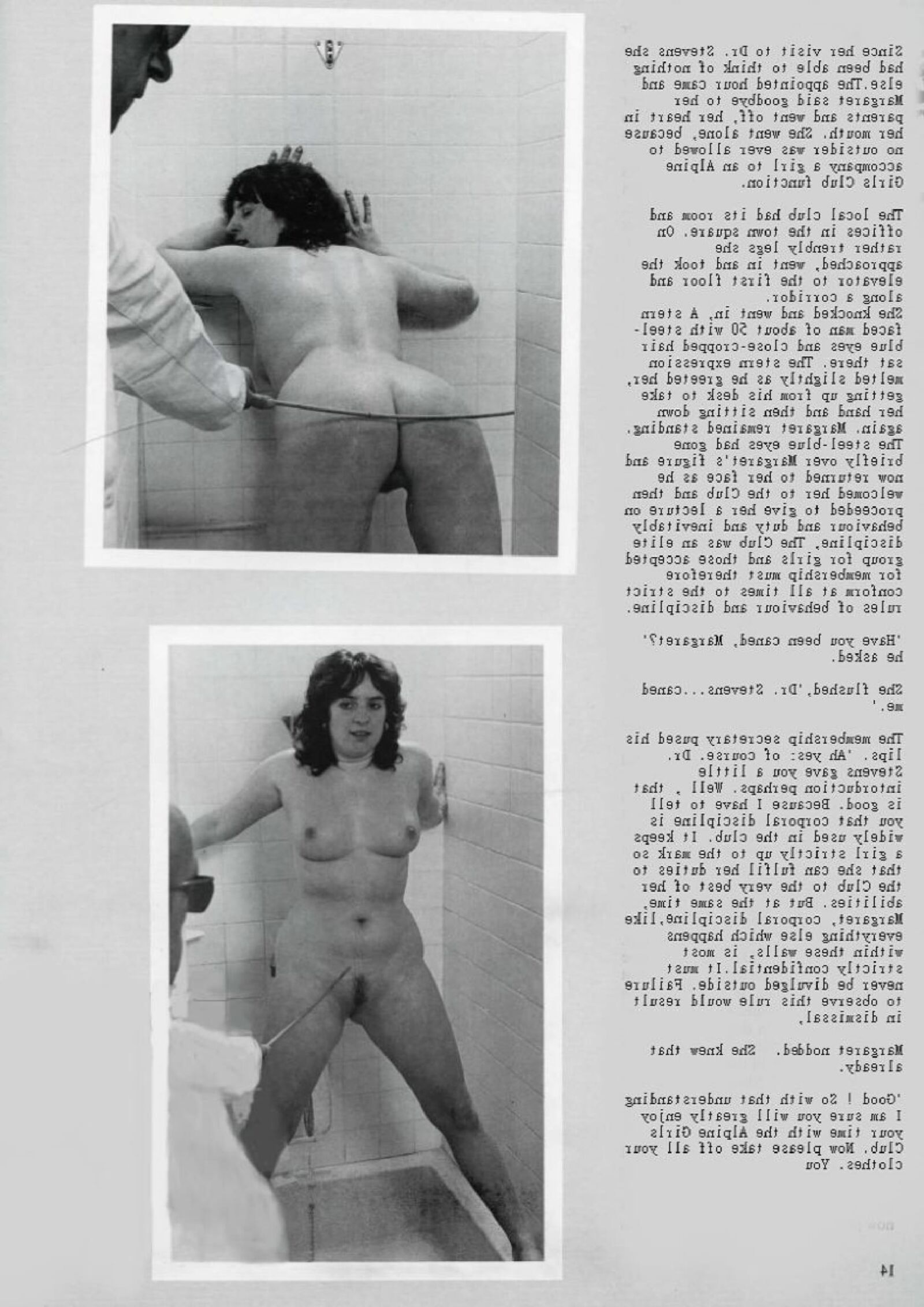 Retro Spanking errötet Ergänzung Problem vollständig