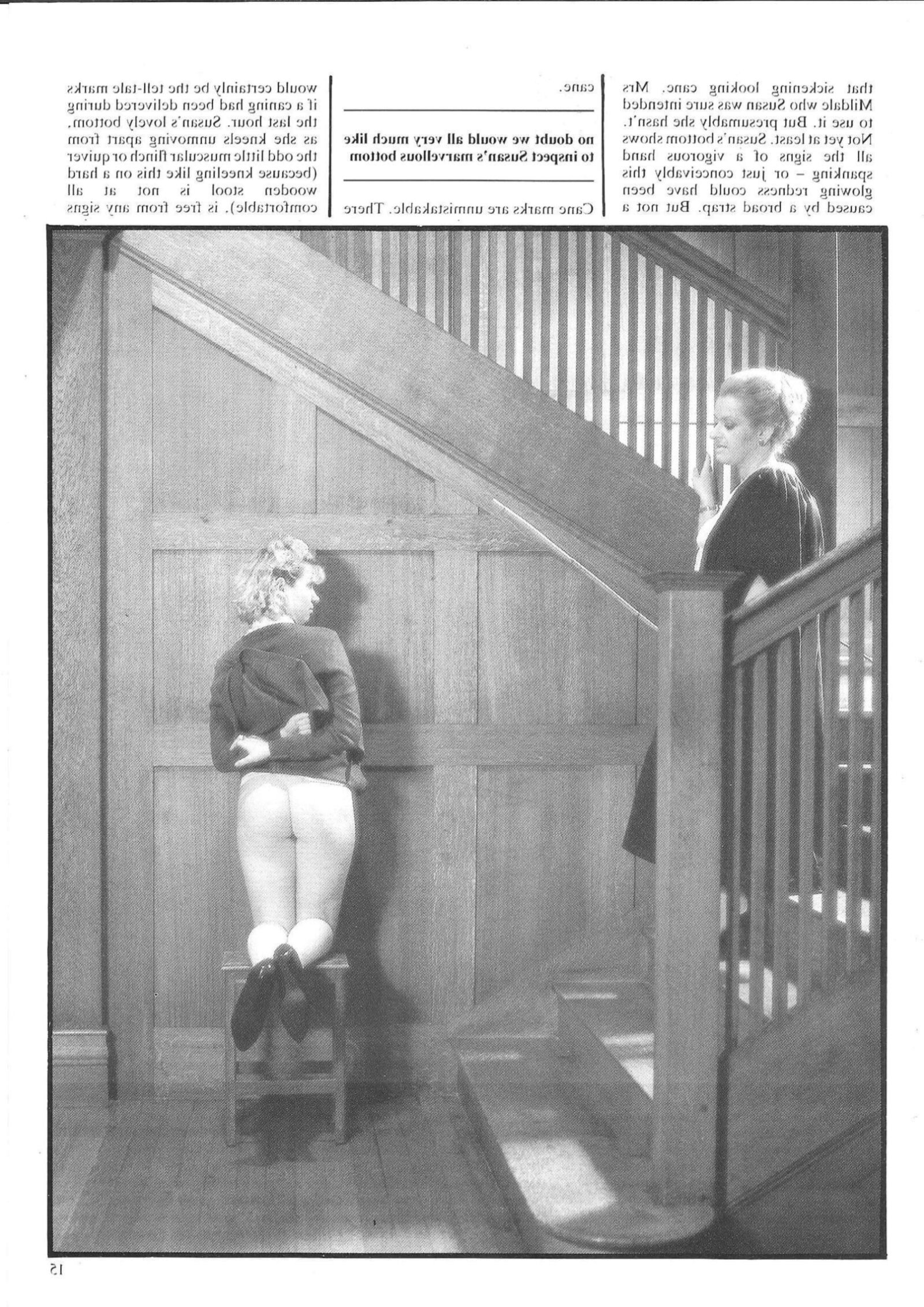 Retro Spanking Rouge -Ausgabe vollständig