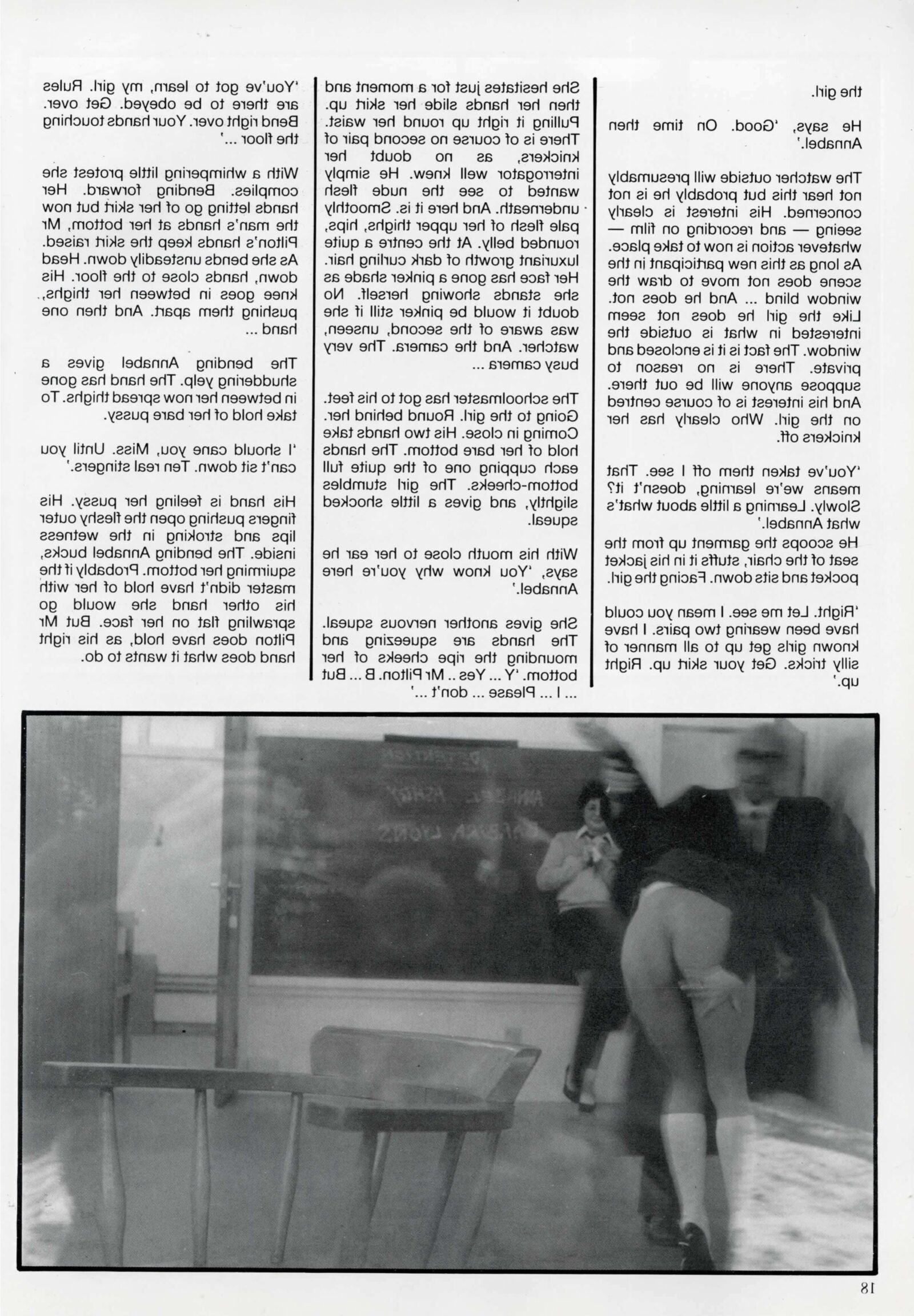 Retro Spanking Rouge -Ausgabe vollständig