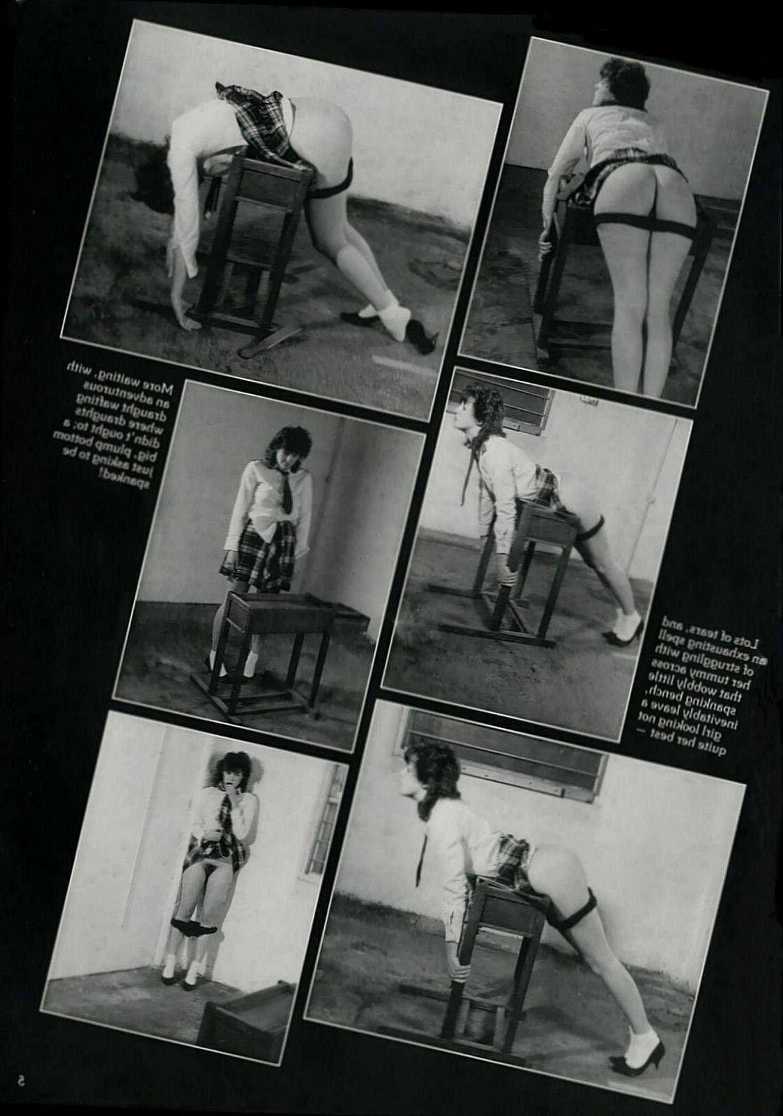 Retro Spanking errötet Ergänzung Problem vollständig