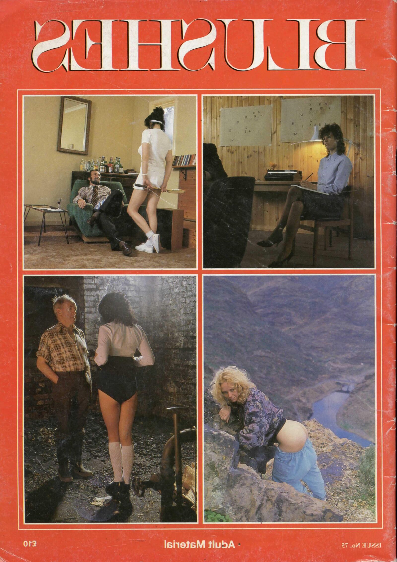 Retro Spanking Rouge -Ausgabe vollständig
