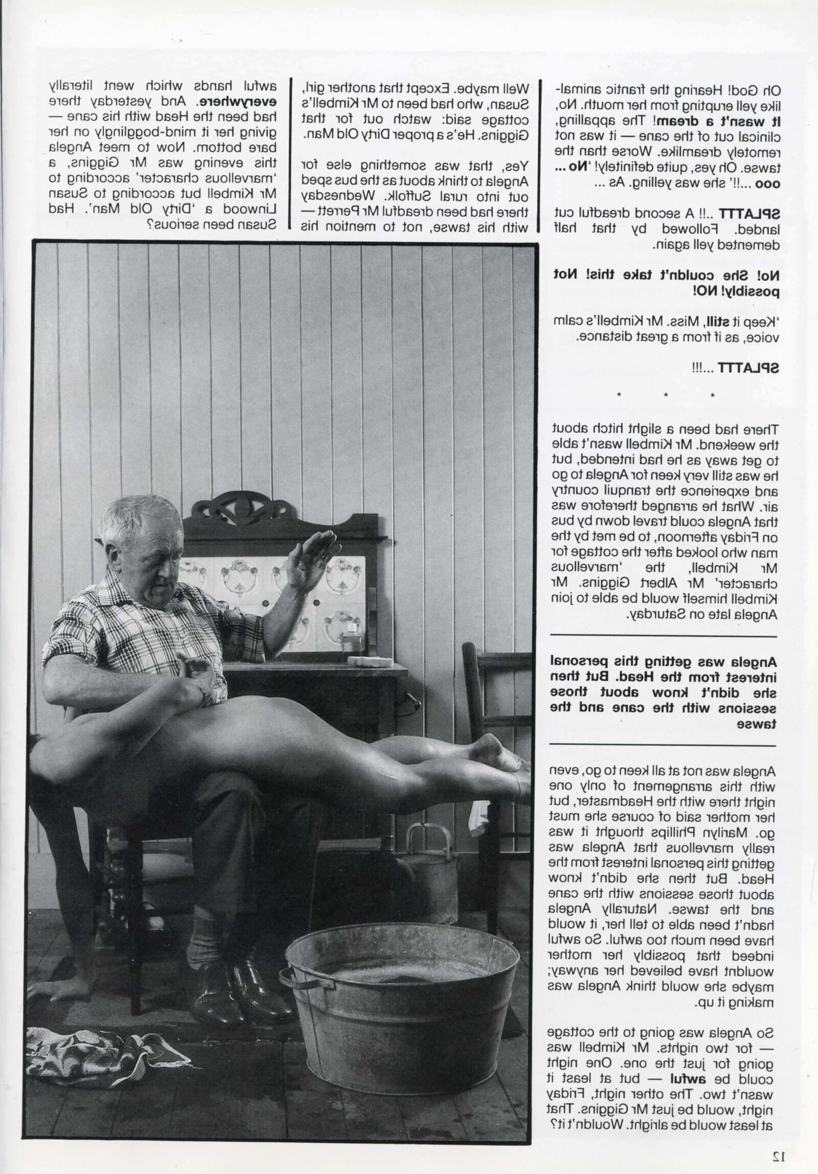 Retro Spanking Rouge -Ausgabe vollständig
