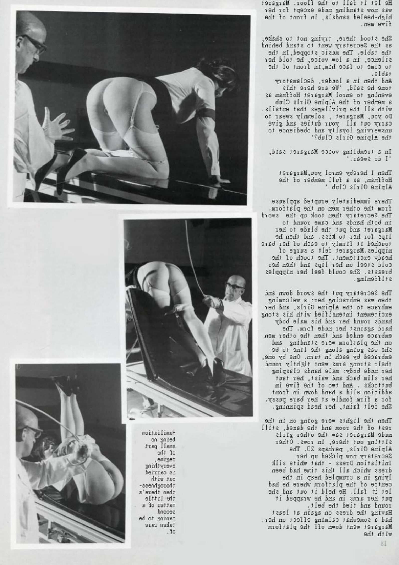 Retro Spanking errötet Ergänzung Problem vollständig