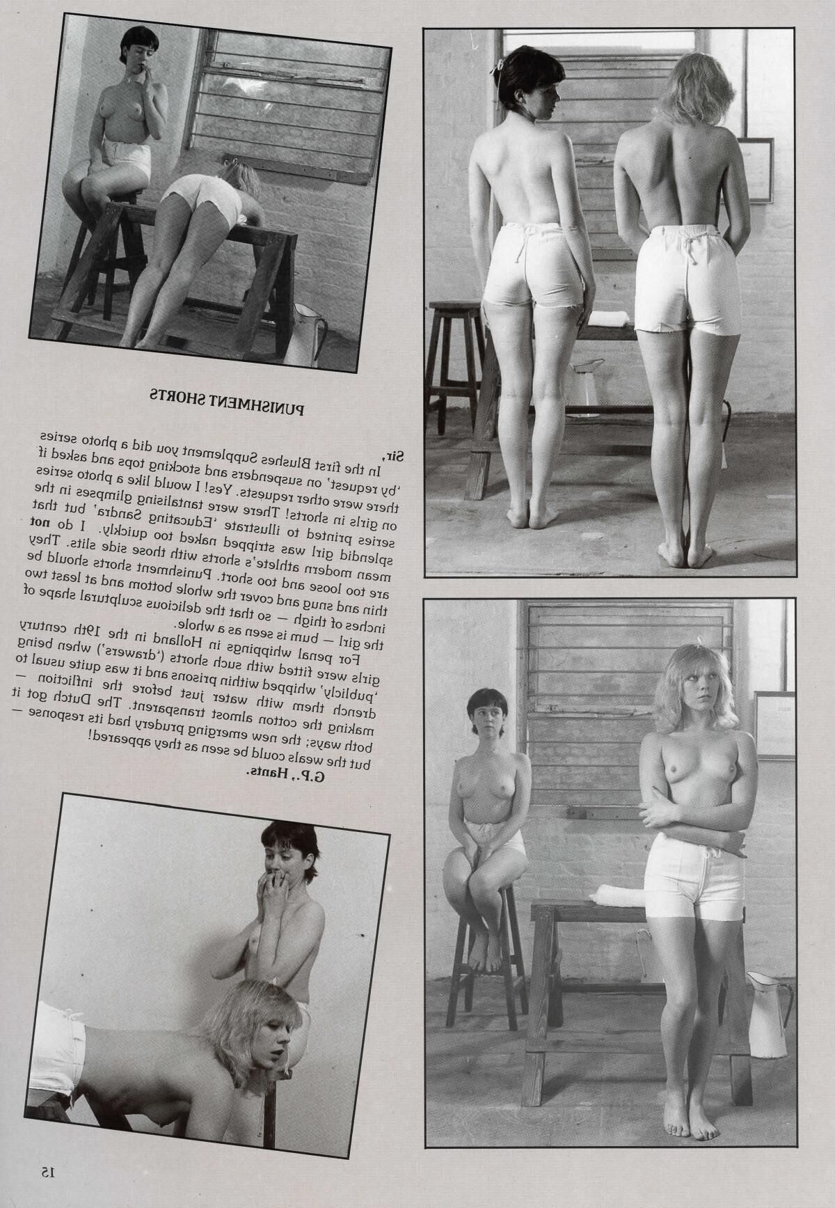 Retro Spanking errötet Ergänzung Problem vollständig