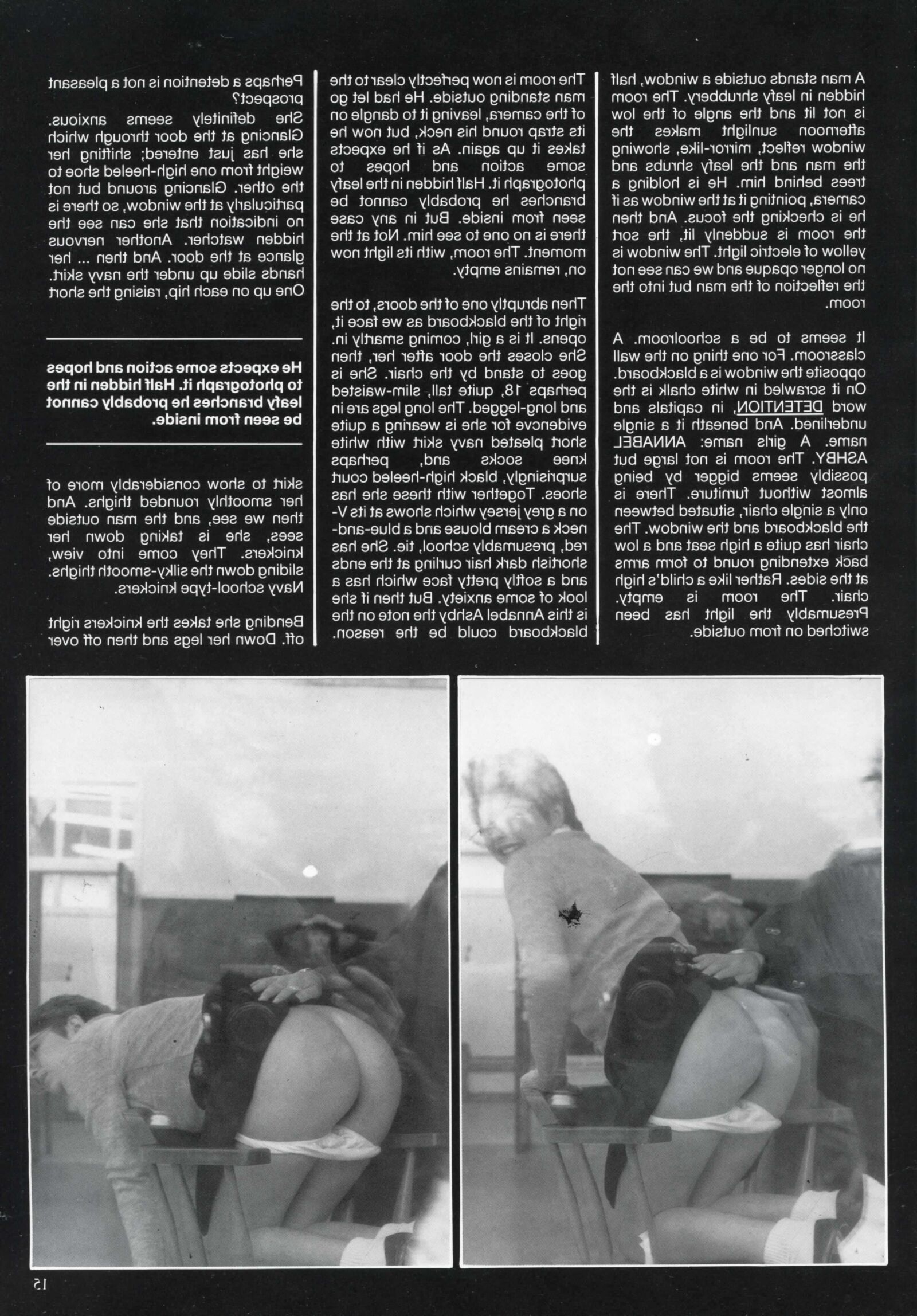 Retro Spanking Rouge -Ausgabe vollständig