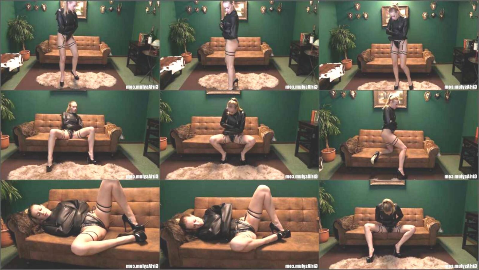 Никки Riddle Bondage Model