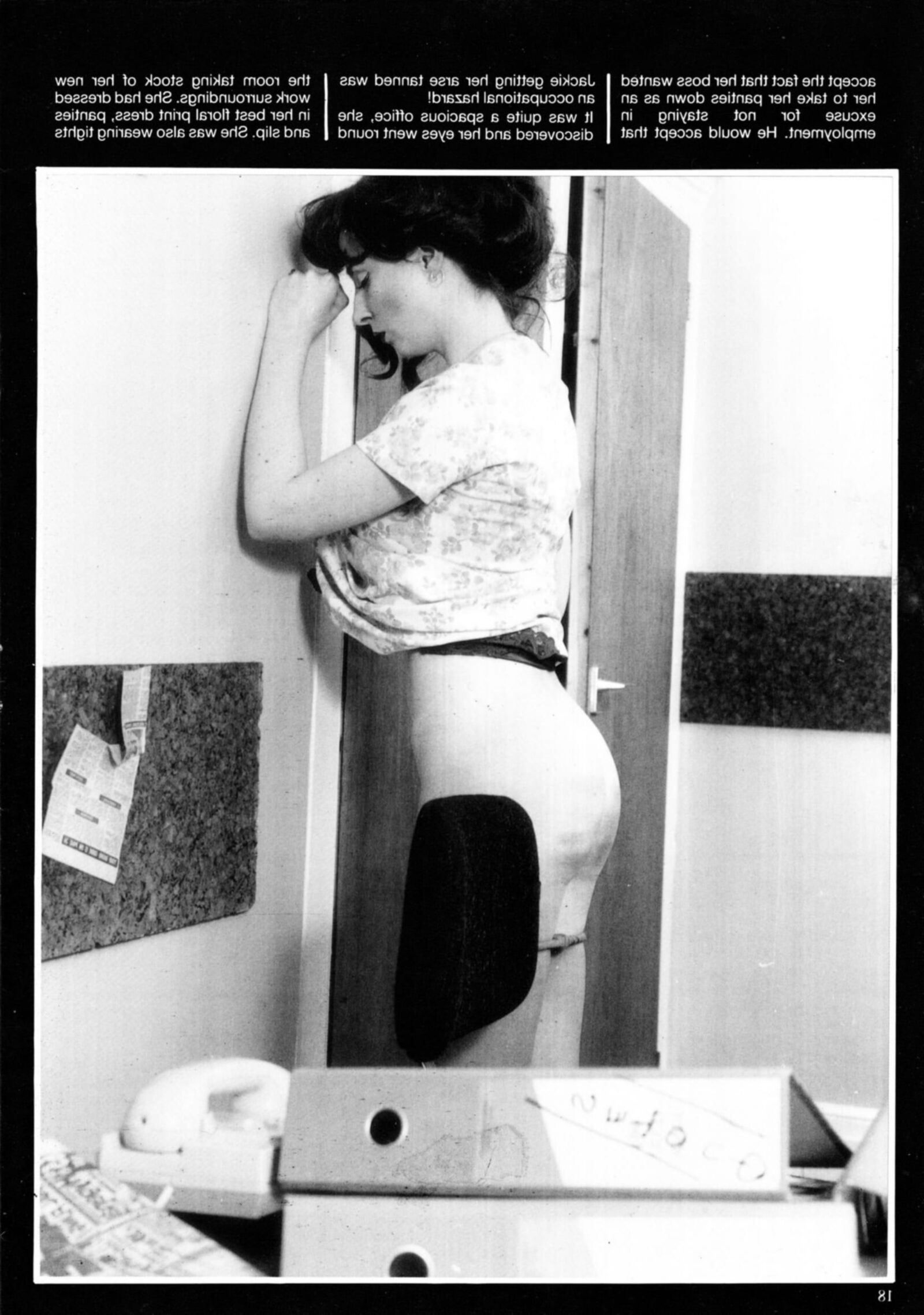 Retro Spanking Rouge -Ausgabe vollständig