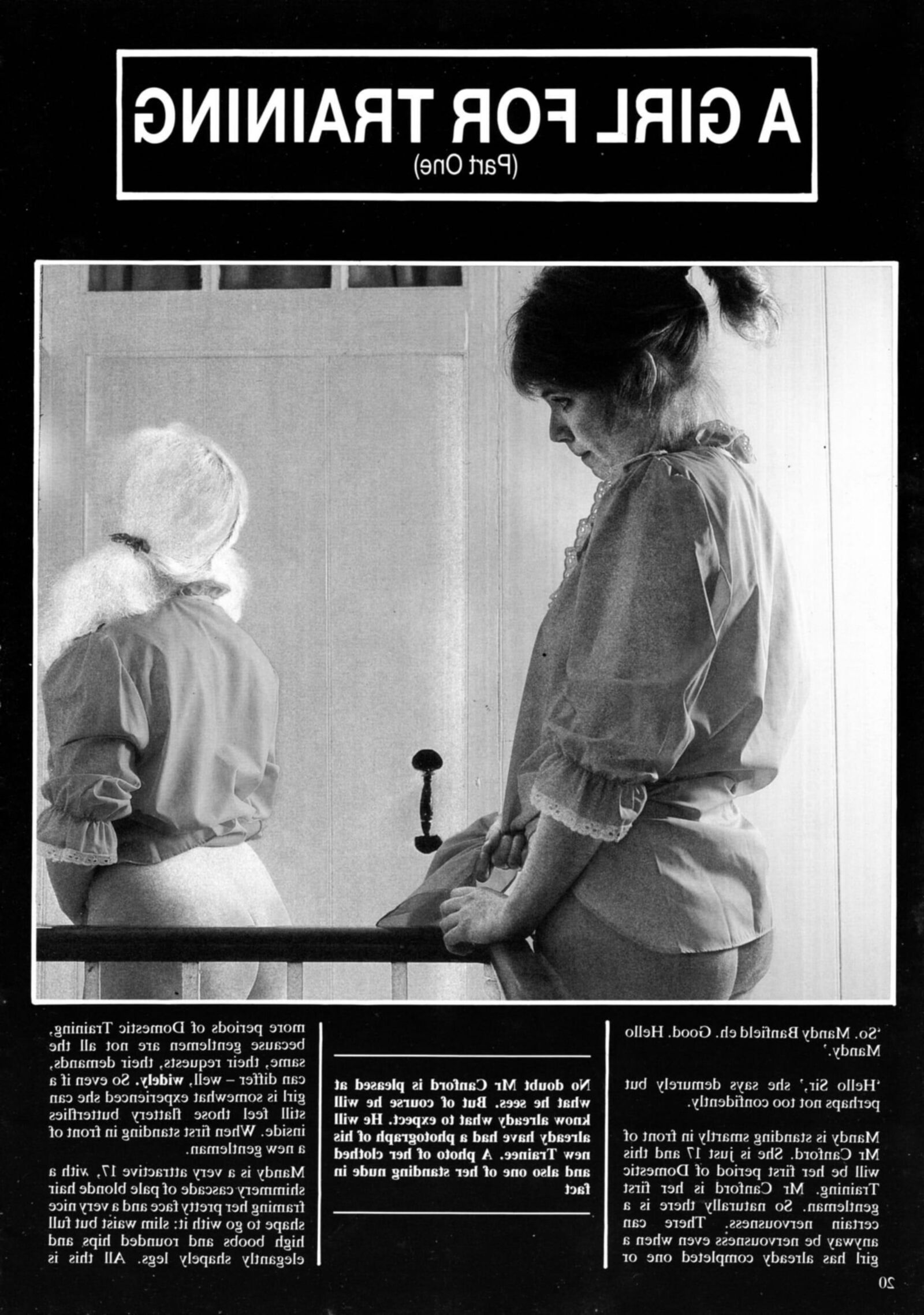 Retro Spanking Rouge -Ausgabe vollständig