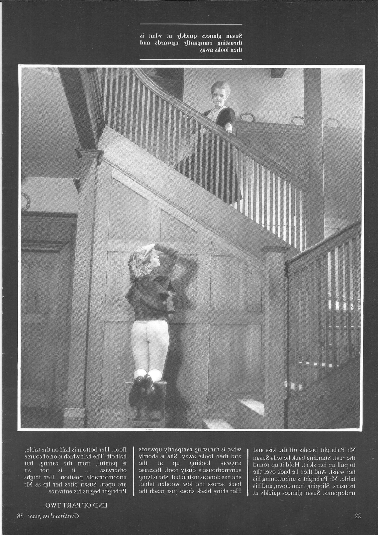 Retro Spanking Rouge -Ausgabe vollständig