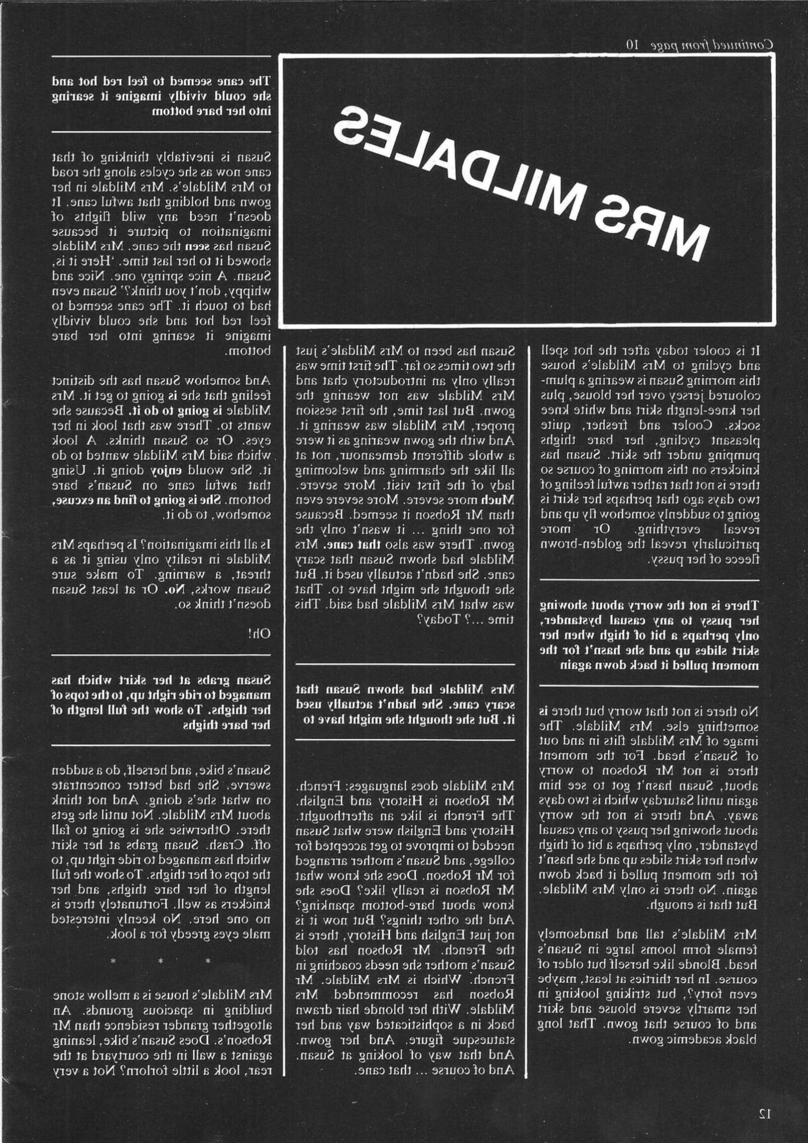 Retro Spanking Rouge -Ausgabe vollständig
