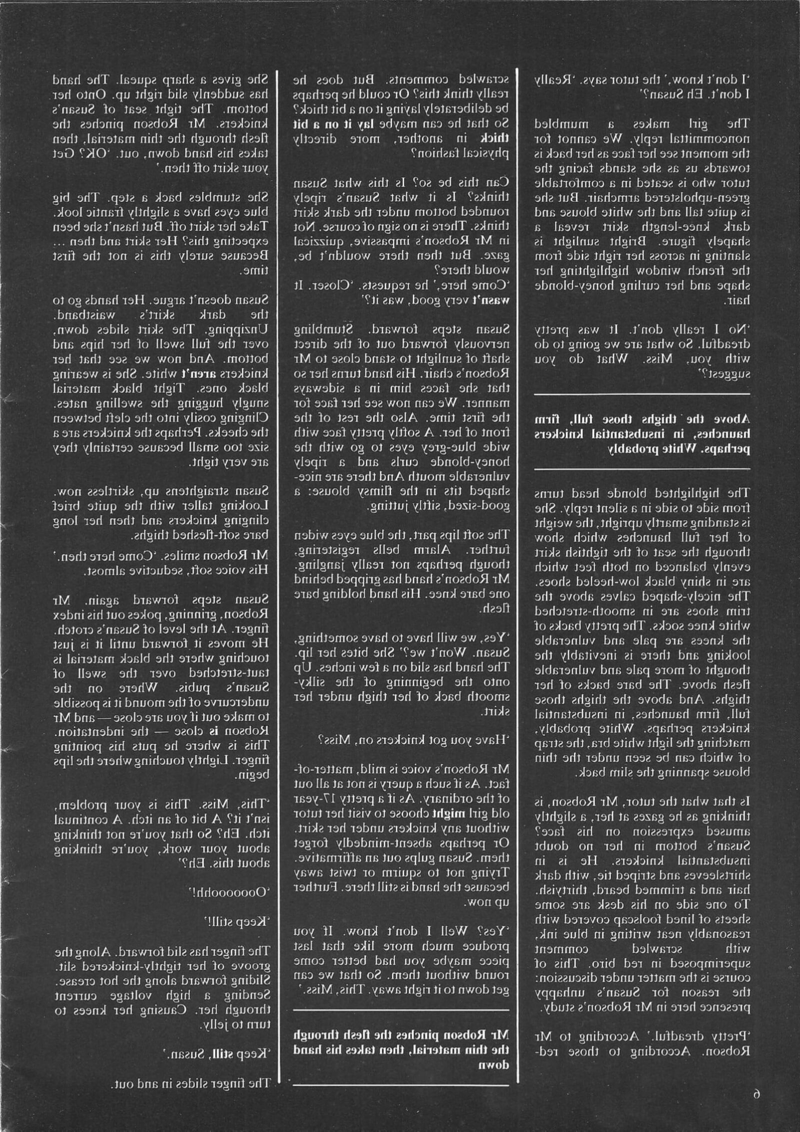 Retro Spanking Rouge -Ausgabe vollständig