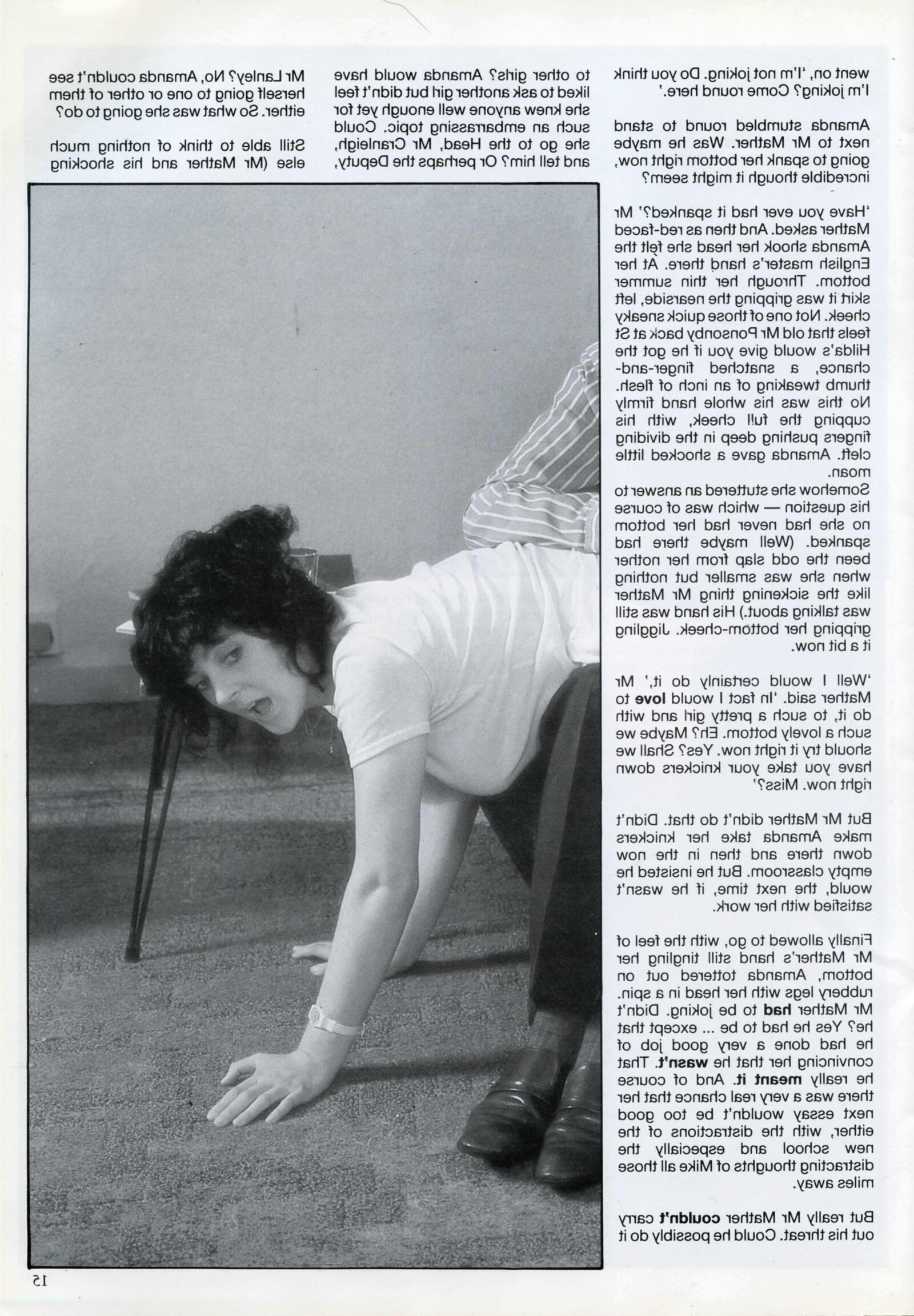 Retro Spanking Rouge -Ausgabe vollständig