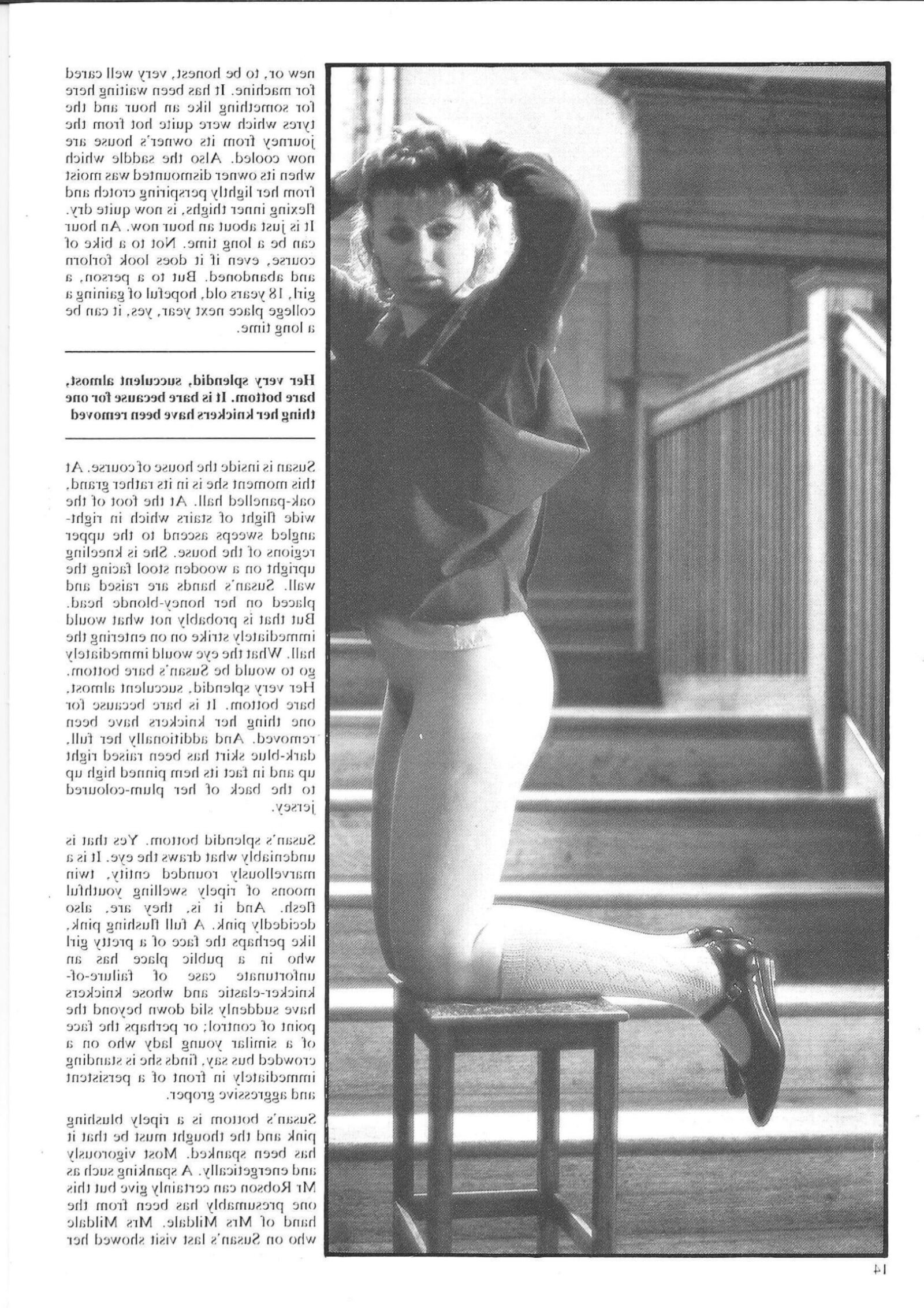 Retro Spanking Rouge -Ausgabe vollständig