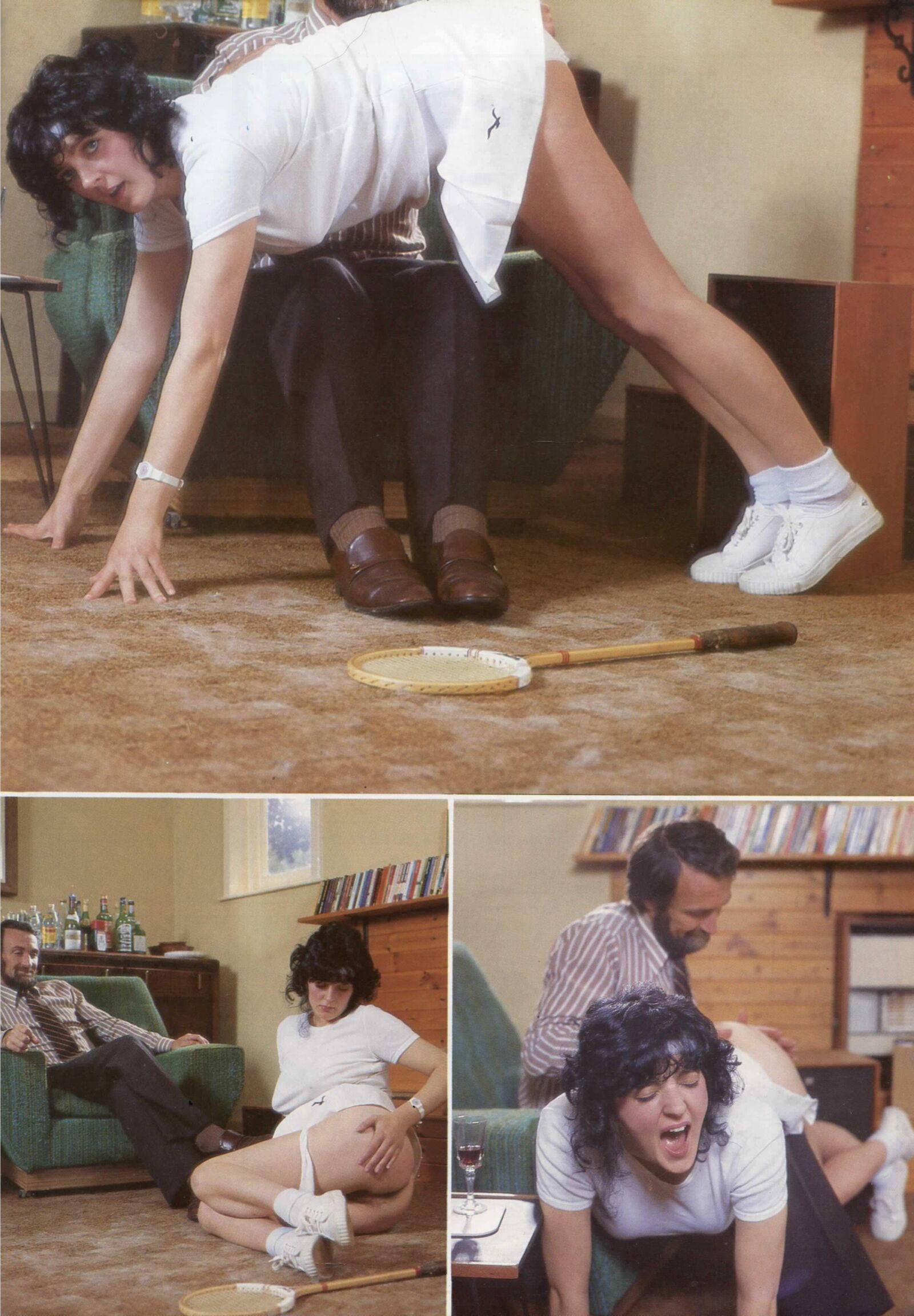 Retro Spanking Rouge -Ausgabe vollständig