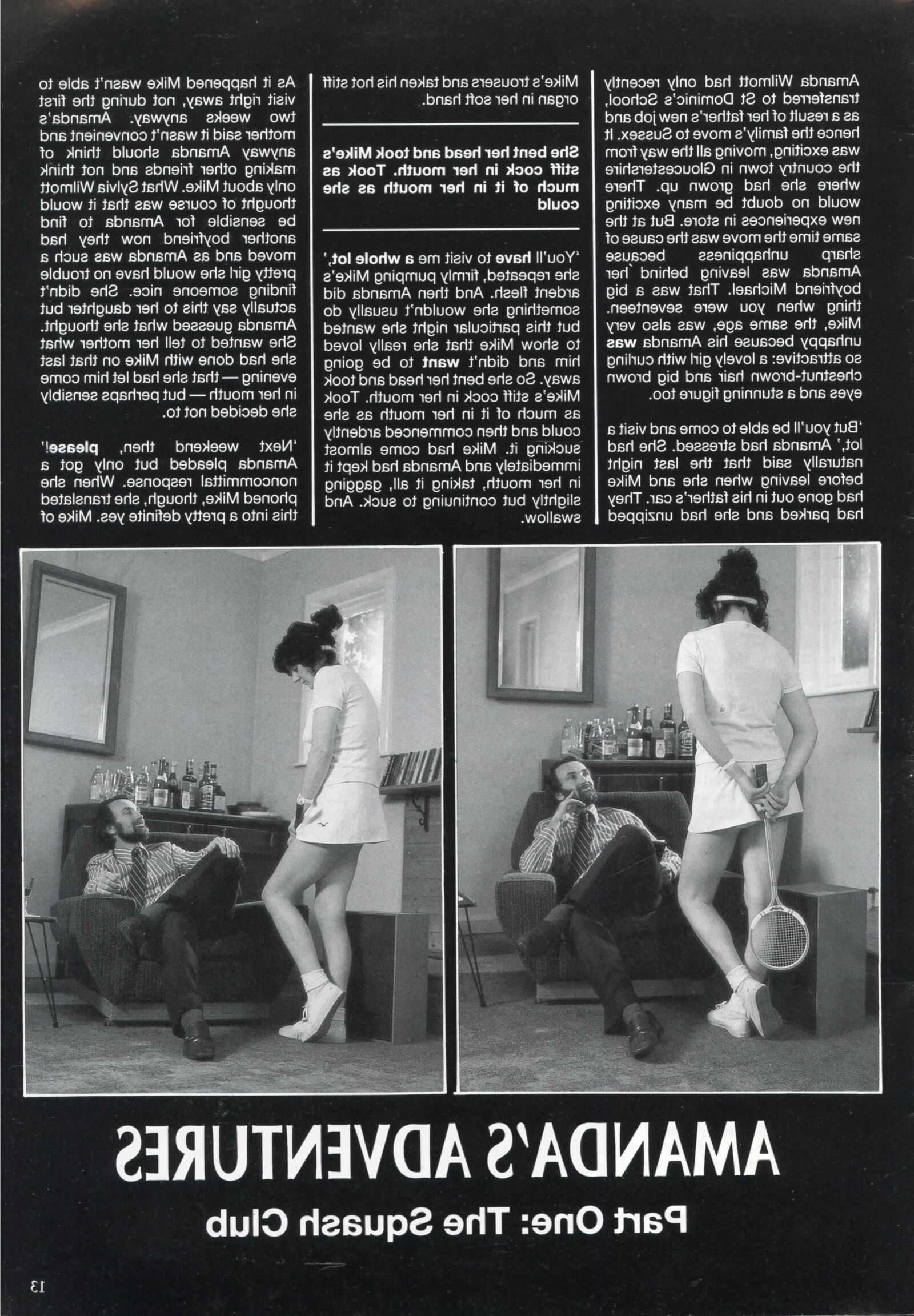 Retro Spanking Rouge -Ausgabe vollständig
