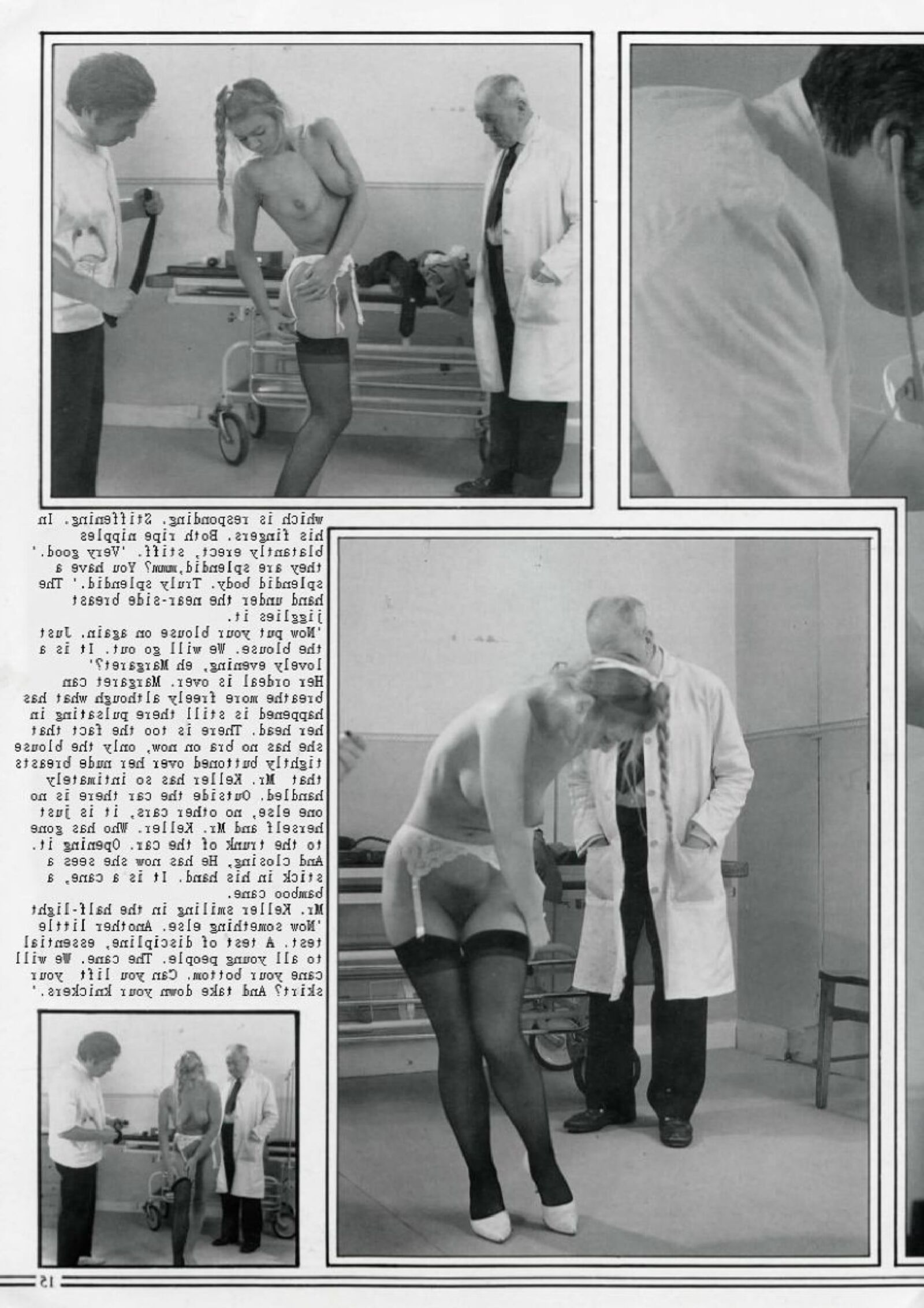 Retro Spanking Uniform Girls issue (complete)