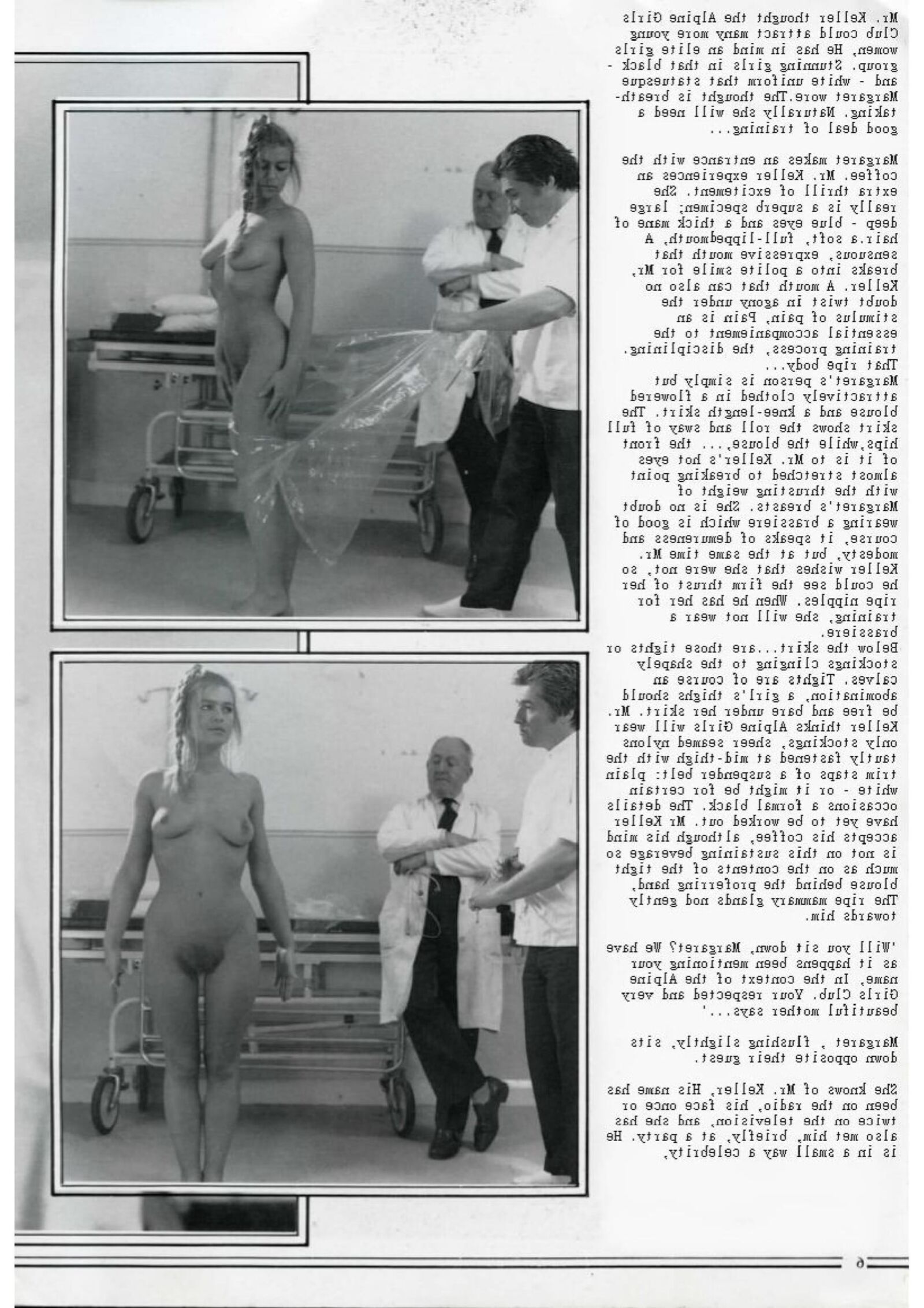 Retro Spanking Uniform Girls issue (complete)