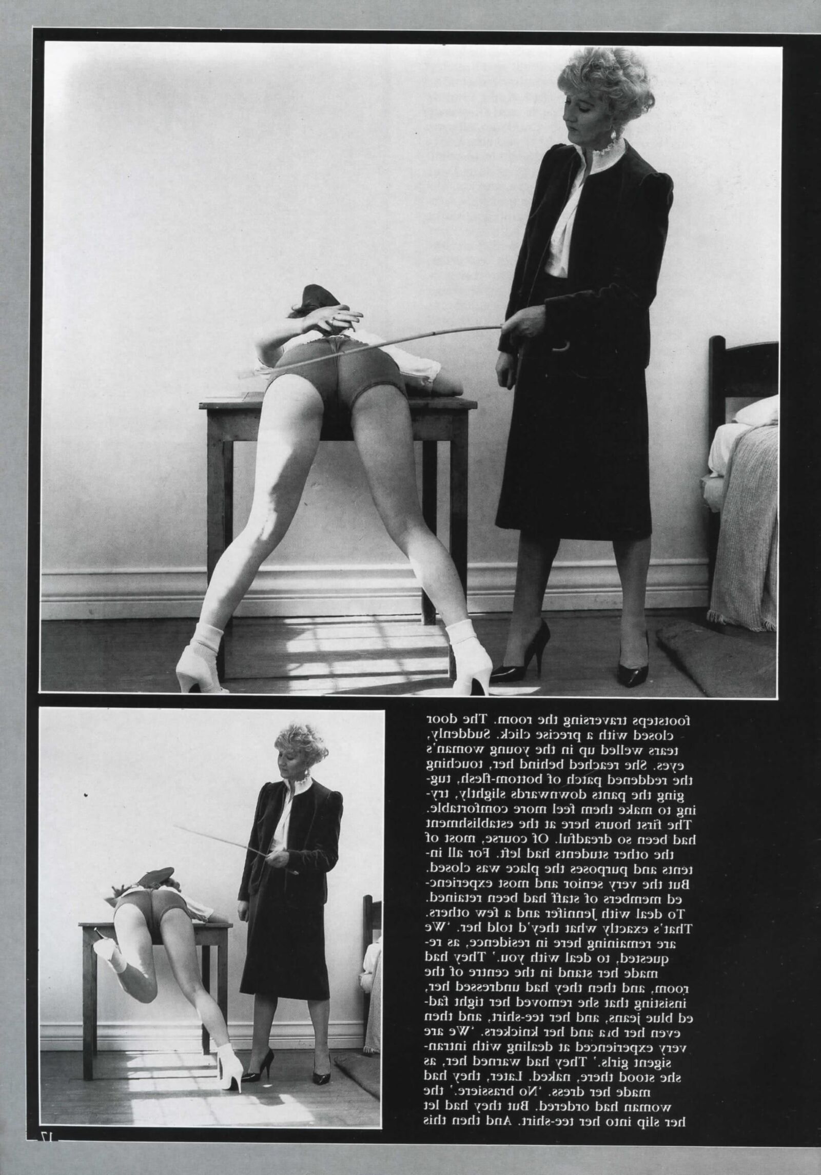 Retro Spanking Uniform Girls issue (complete)